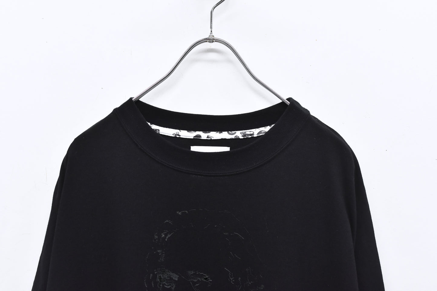 STOF / 先行予約 ECONOMY EMBROI L/S T-SHIRT - BLACK