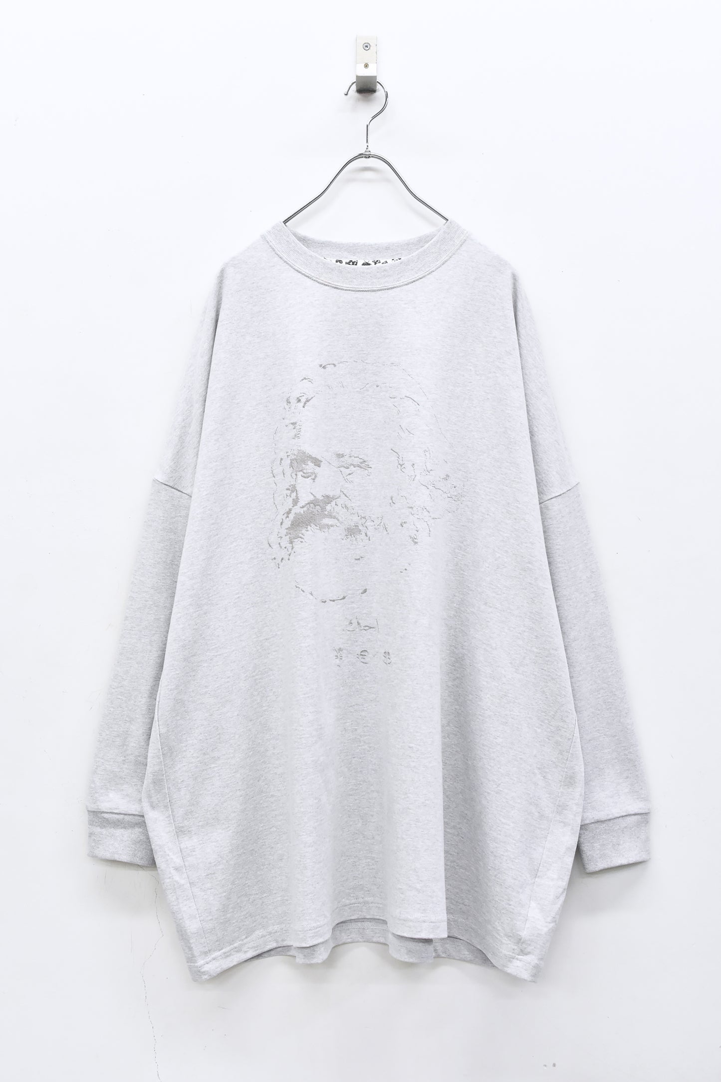 STOF / 先行予約 ECONOMY EMBROI L/S T-SHIRT - OATMEAL