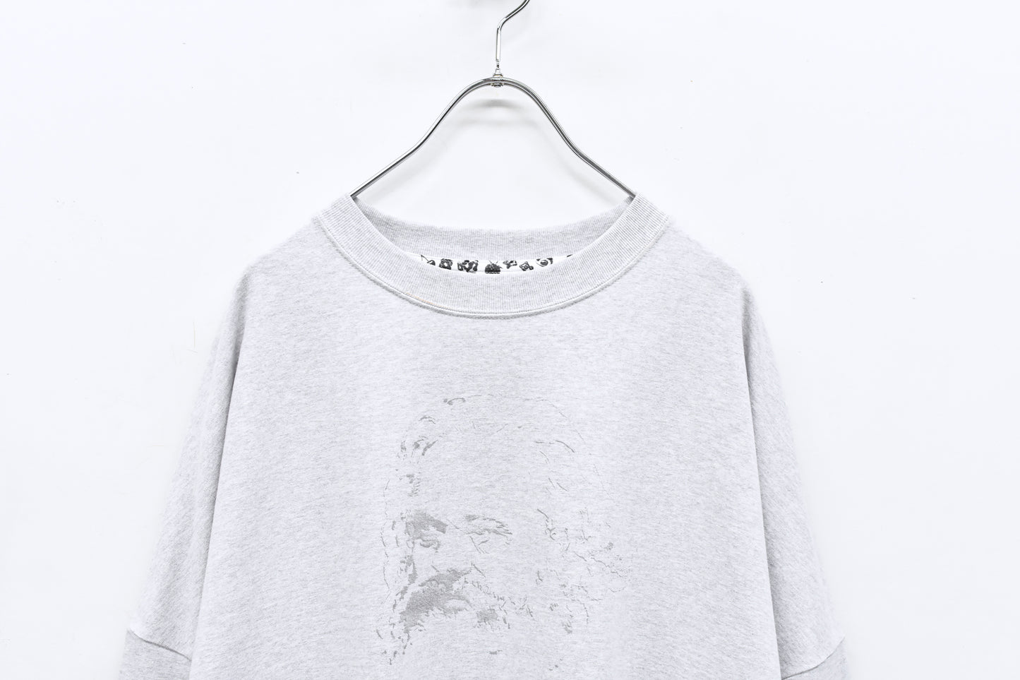 STOF / 先行予約 ECONOMY EMBROI L/S T-SHIRT - OATMEAL