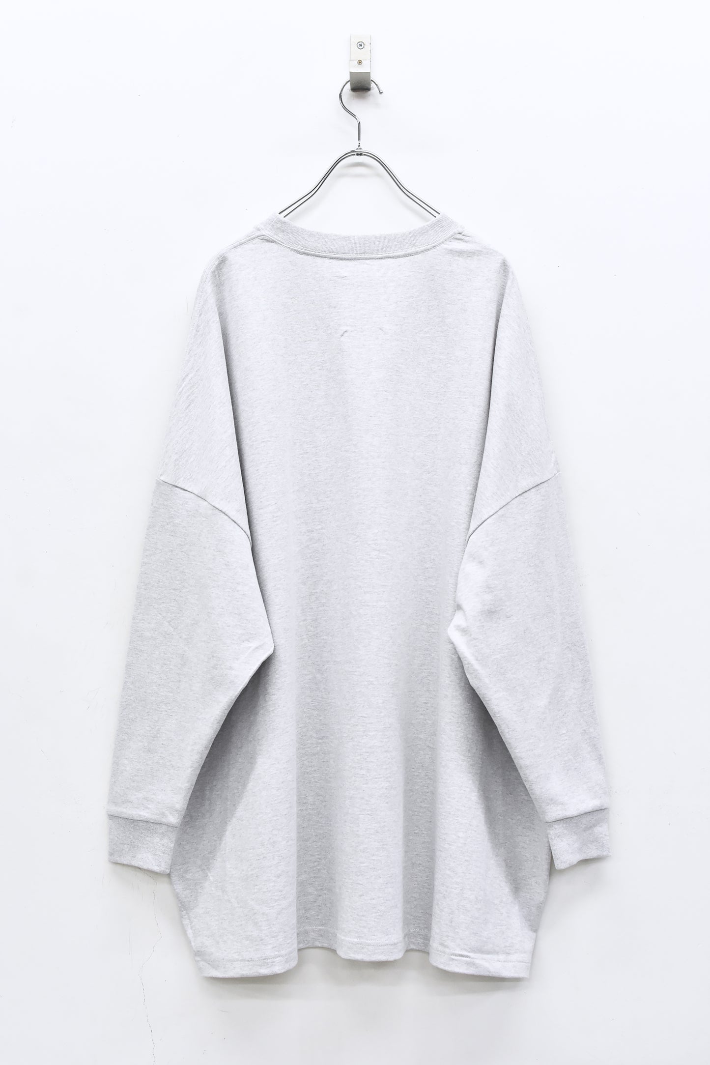 STOF / 先行予約 ECONOMY EMBROI L/S T-SHIRT - OATMEAL