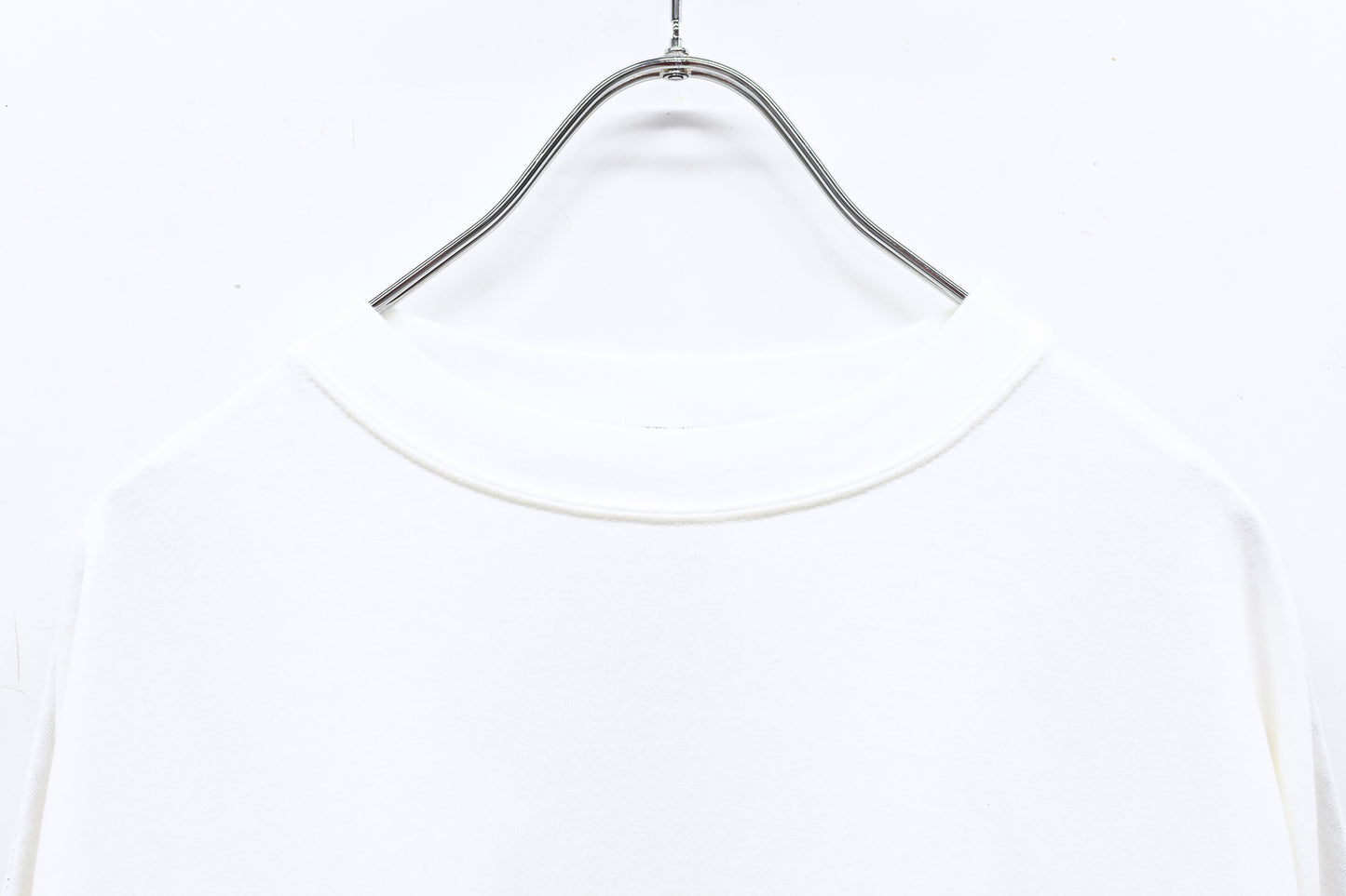 STOF / 先行予約 ECONOMY EMBROI L/S T-SHIRT - WHITE