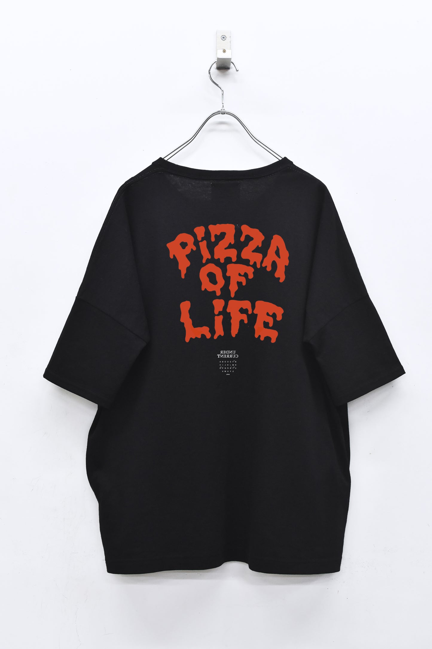 STOF / 先行予約 PIZZA OF LIFE T-SHIRT - BLACK