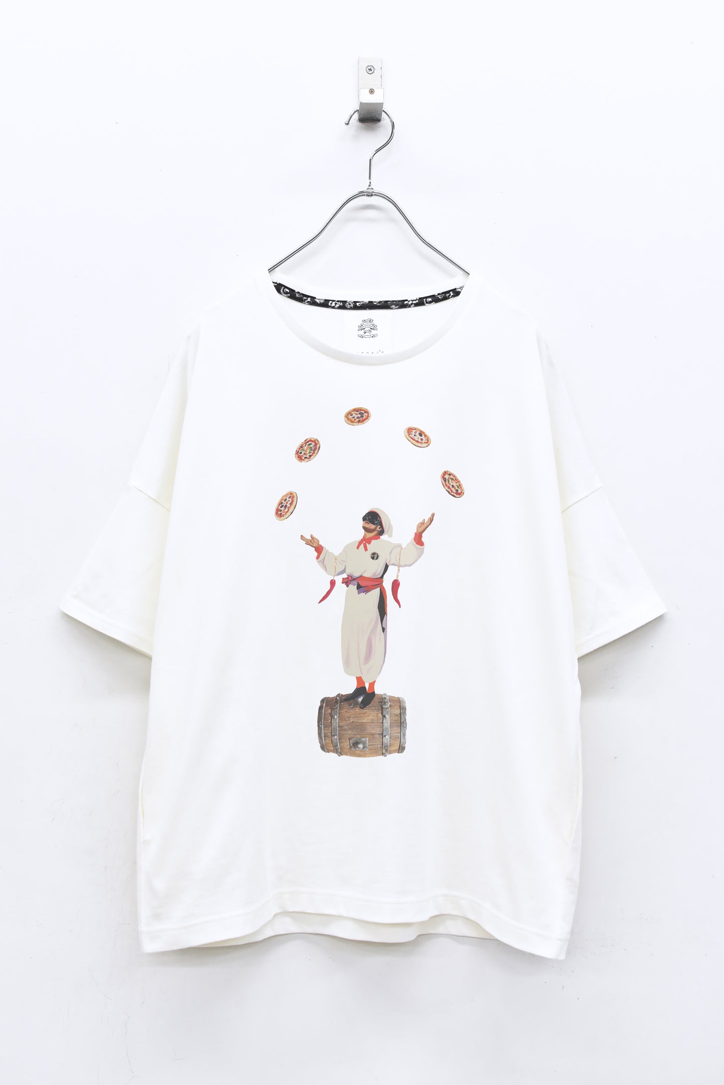 STOF / 先行予約 PIZZA OF LIFE T-SHIRT - WHITE