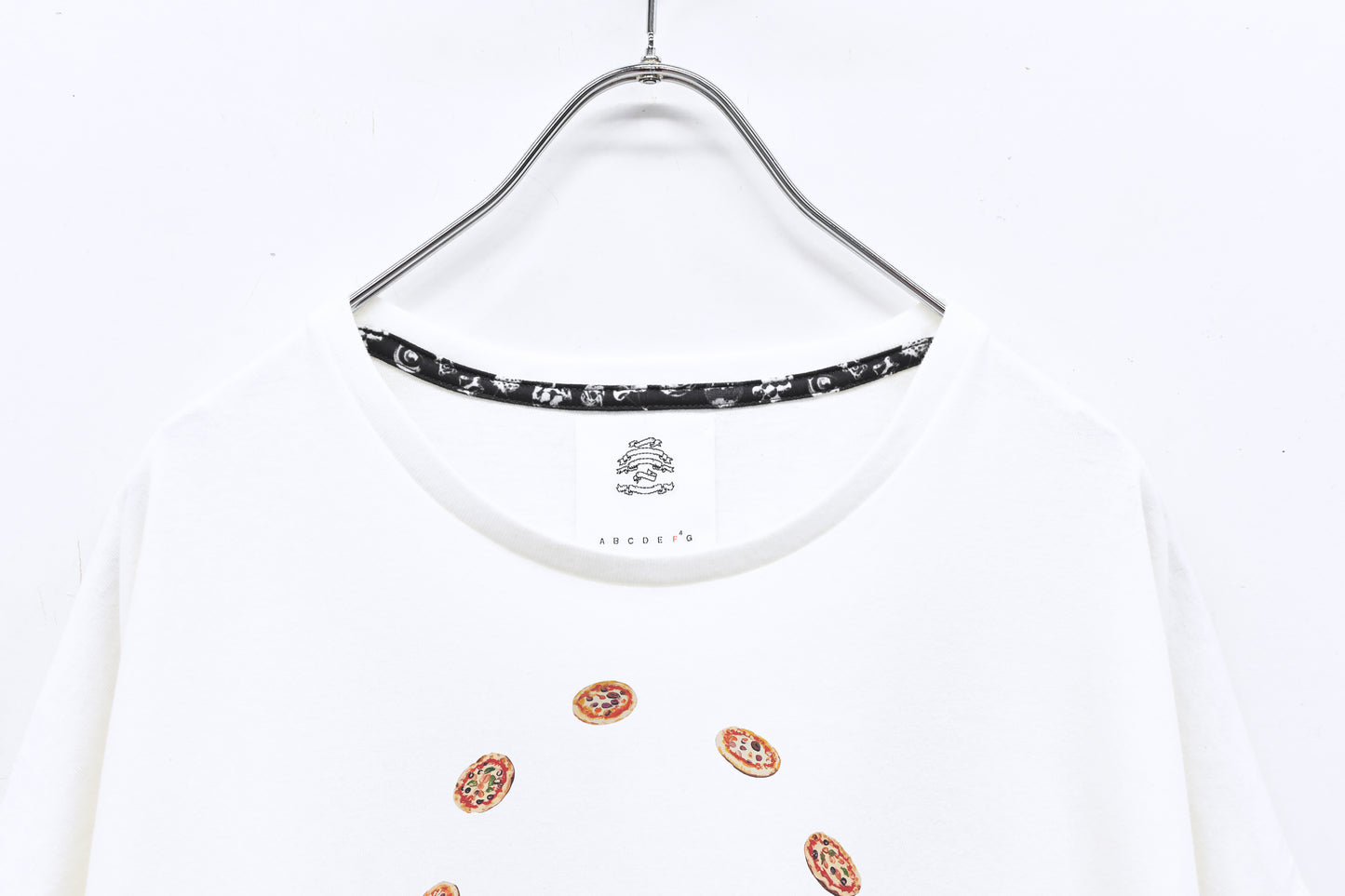 STOF / 先行予約 PIZZA OF LIFE T-SHIRT - WHITE