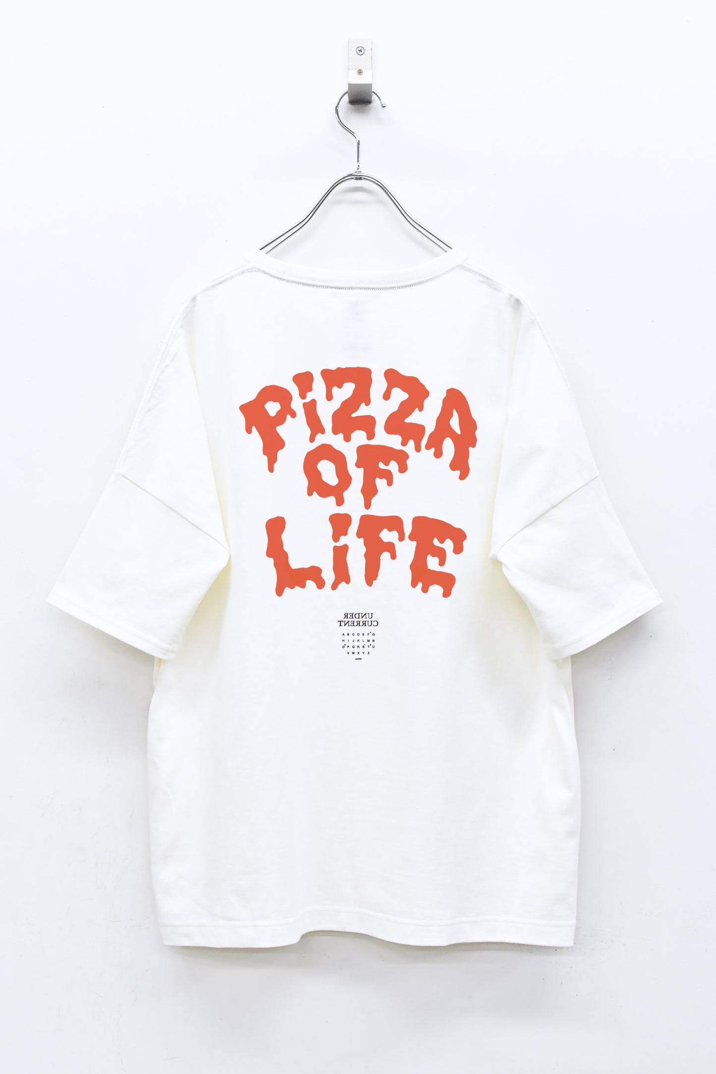 STOF / 先行予約 PIZZA OF LIFE T-SHIRT - WHITE