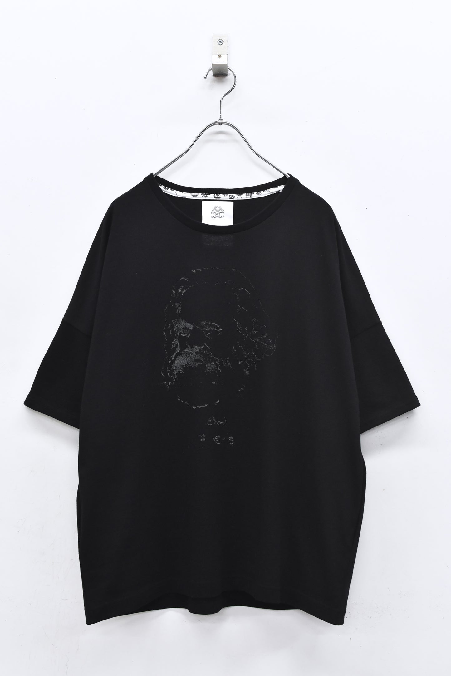 STOF / 先行予約 ECONOMY EMBROI T-SHIRT - BLACK