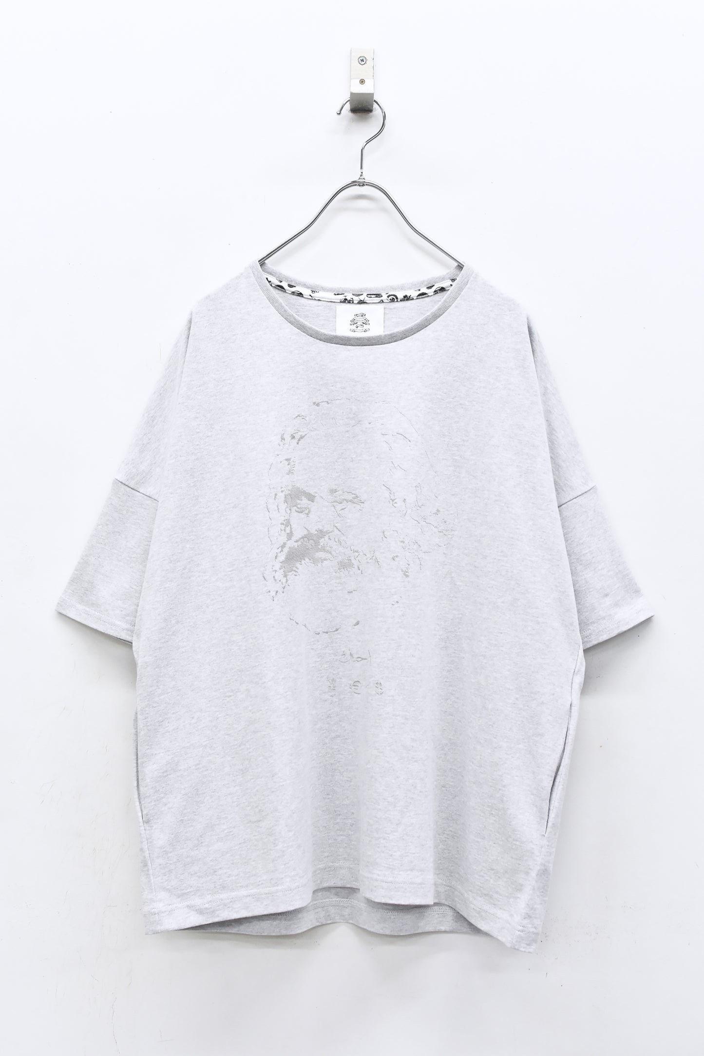 STOF / 先行予約 ECONOMY EMBROI T-SHIRT - OATMEAL