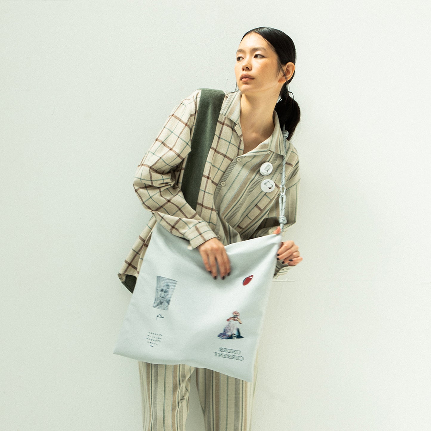 STOF / 先行予約 MAD MIX JQ BAG - WHITE