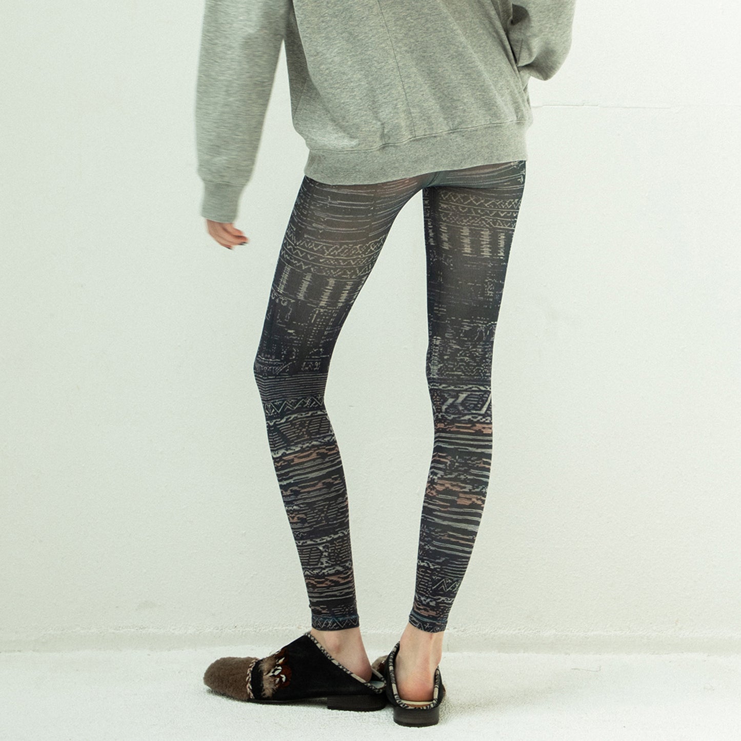 STOF / 先行予約 COLOR PRINT LEGGINS - FOLKLORE