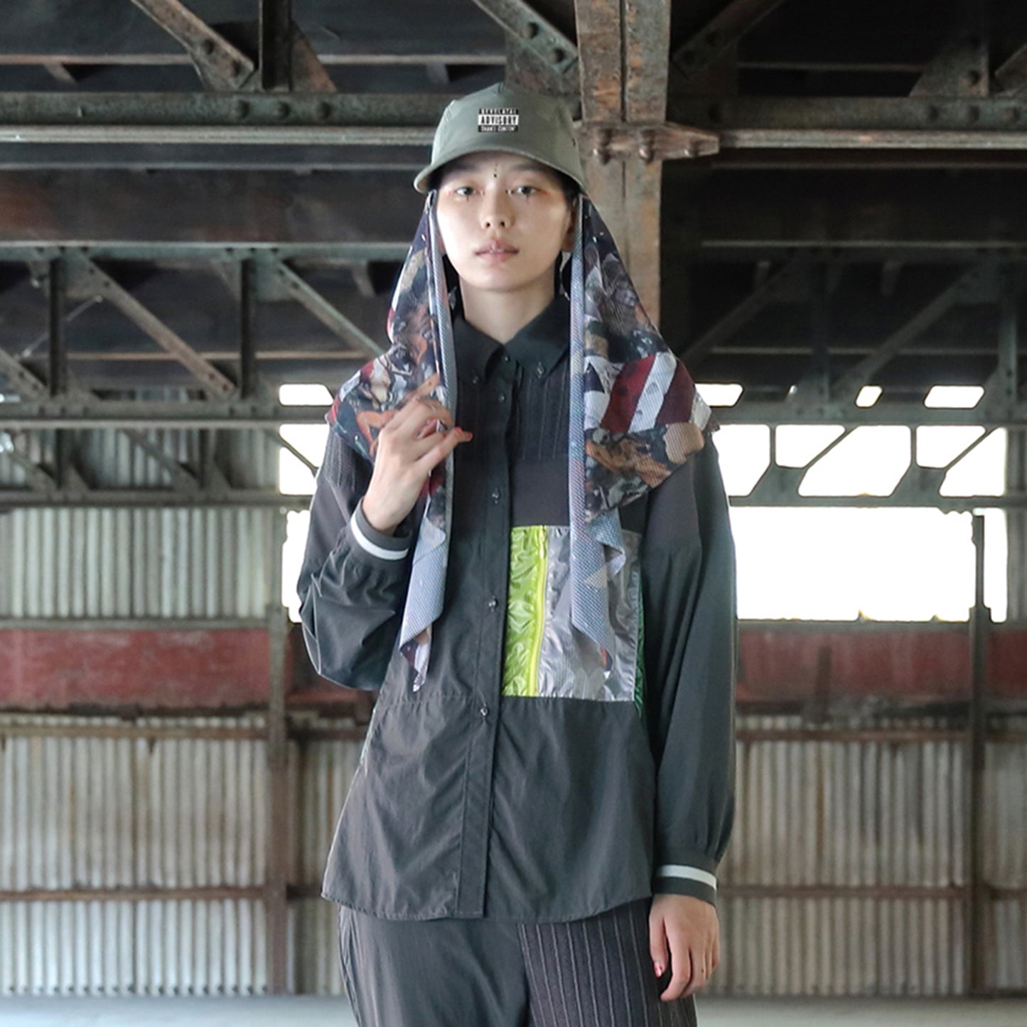 STOF / COOL DOTS (R) 2WAY Durag Cap - BEIGE