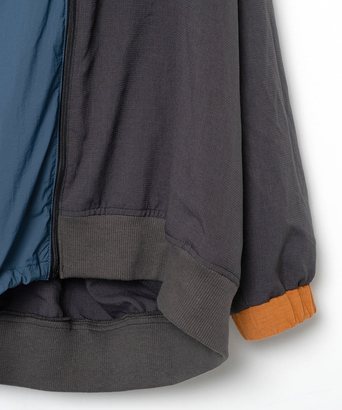 STOF / MELTING COLOR 3WAY HOODIE JACKET - BLACK