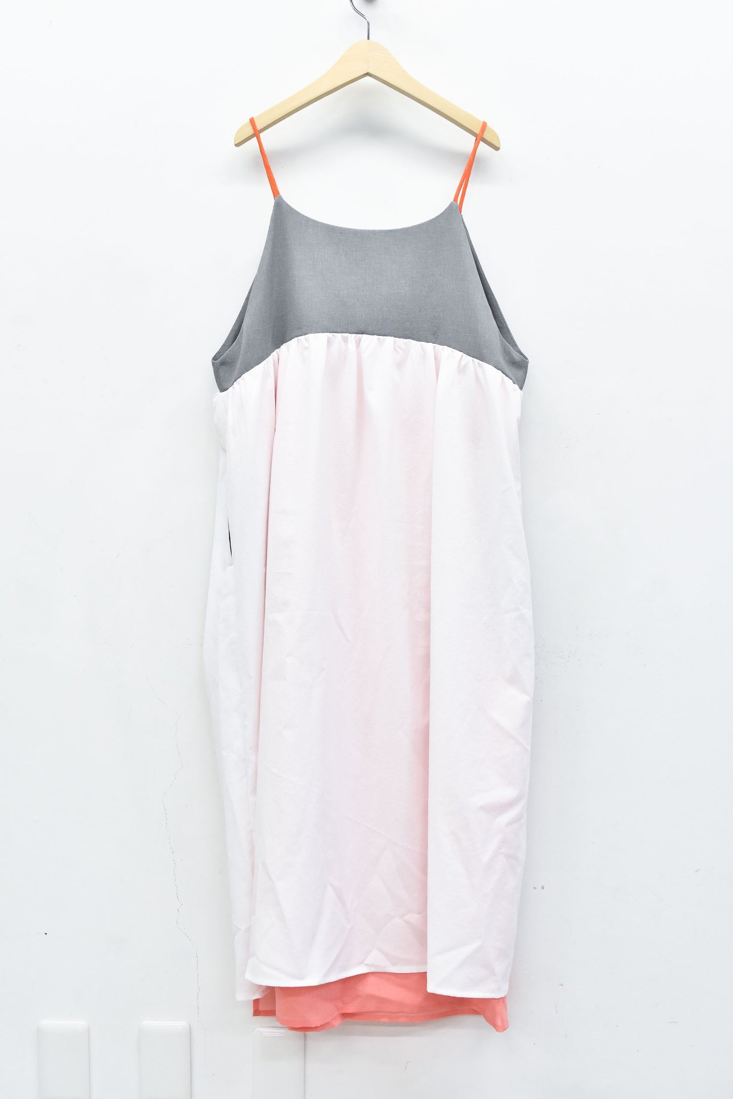 STOF / MELTING COLOR ONE-PIECE - WHITE