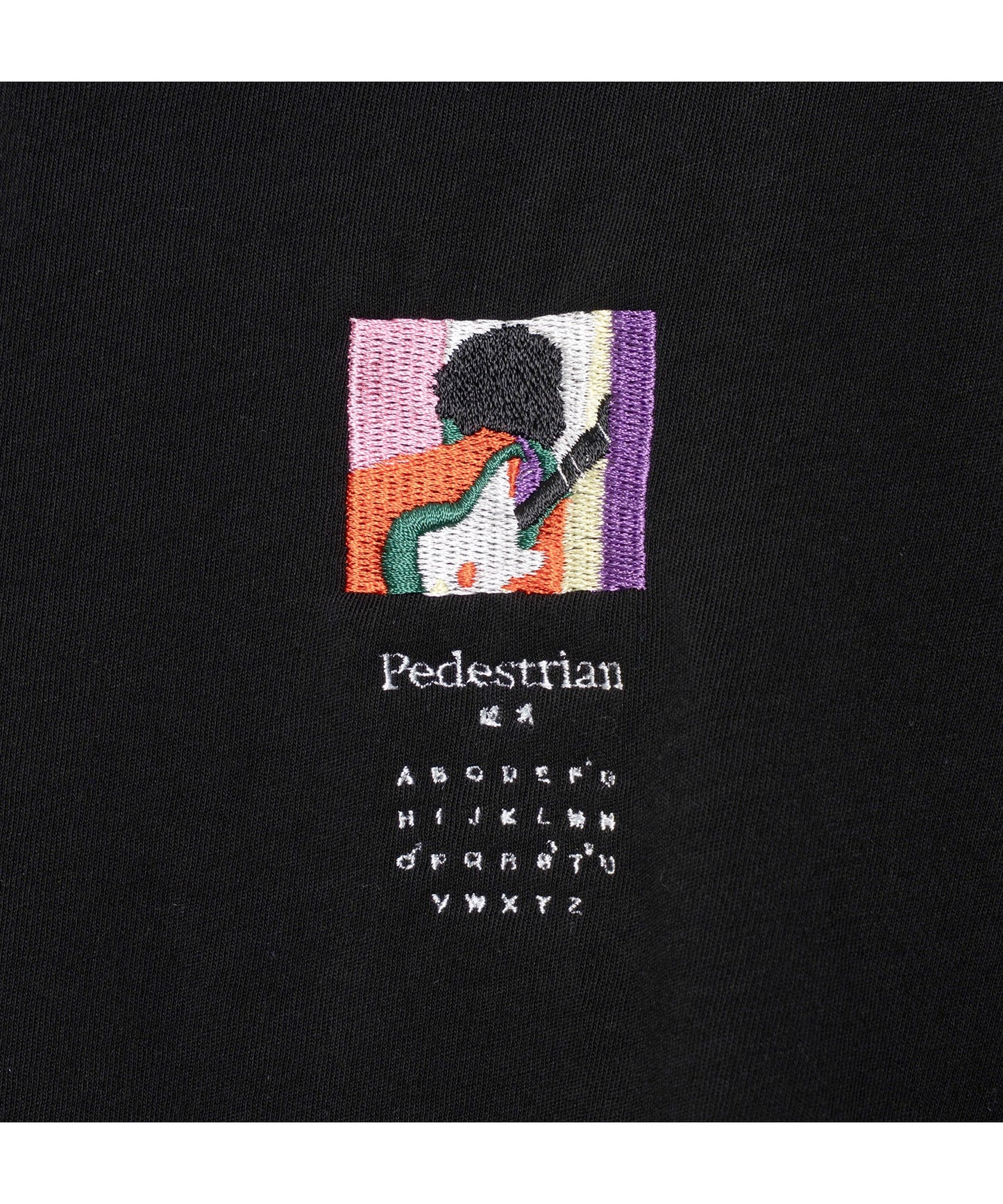 STOF / COMPLEXITY BORDER L/S TEE - BLACK