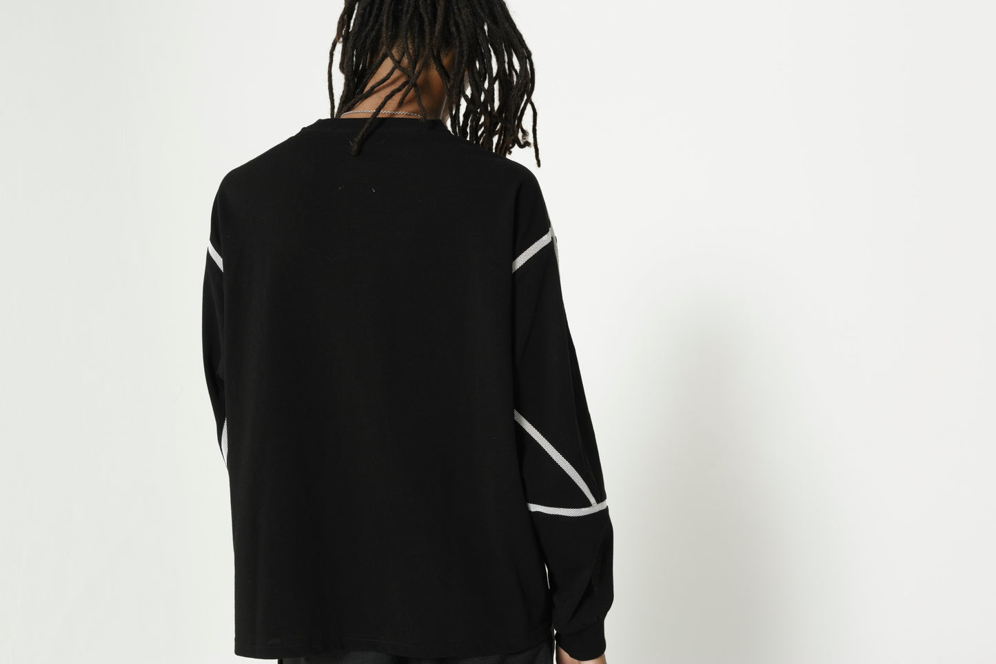 STOF / COMPLEXITY BORDER L/S TEE - BLACK