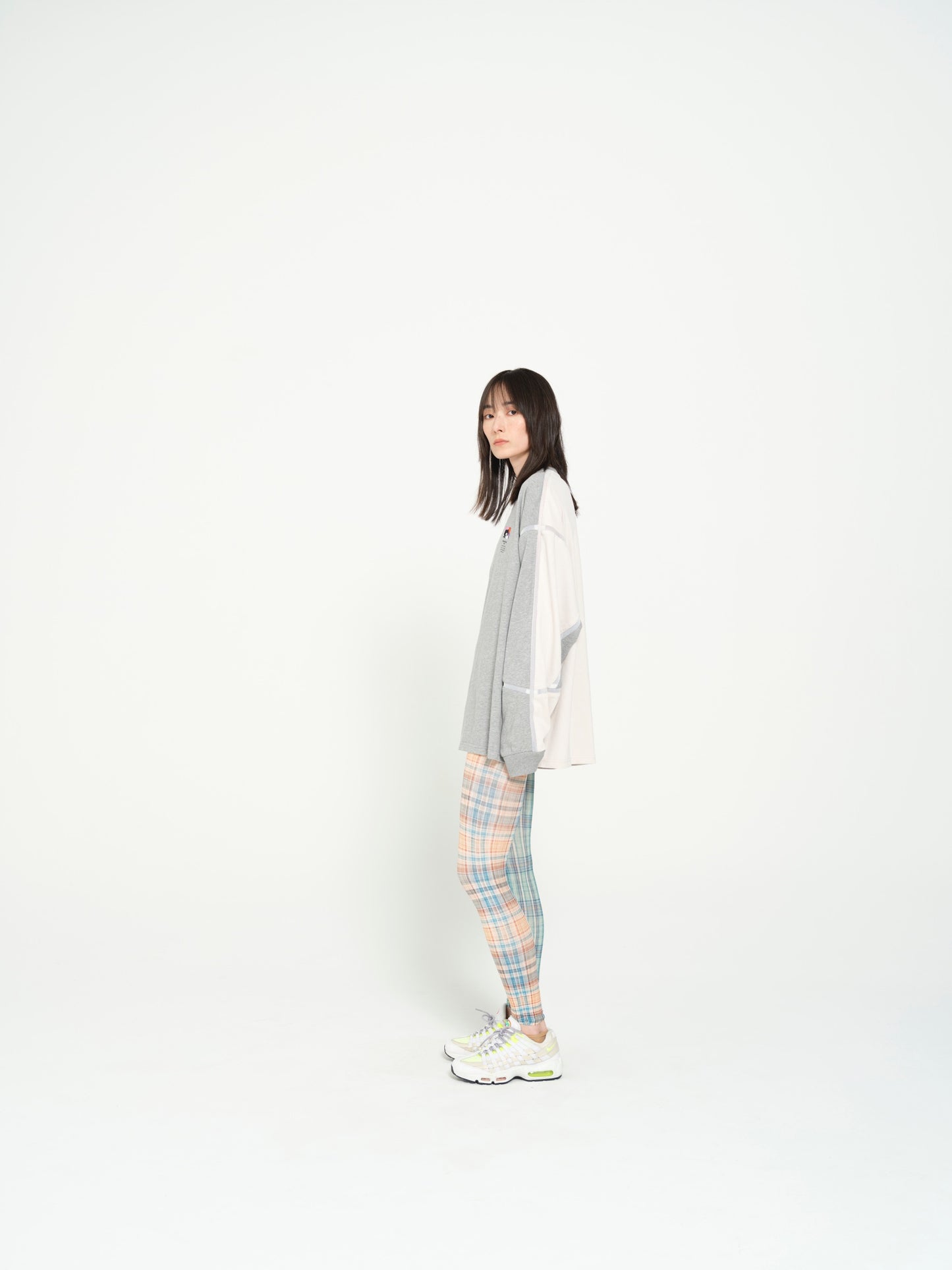 STOF / COMPLEXITY BORDER L/S TEE - GREY