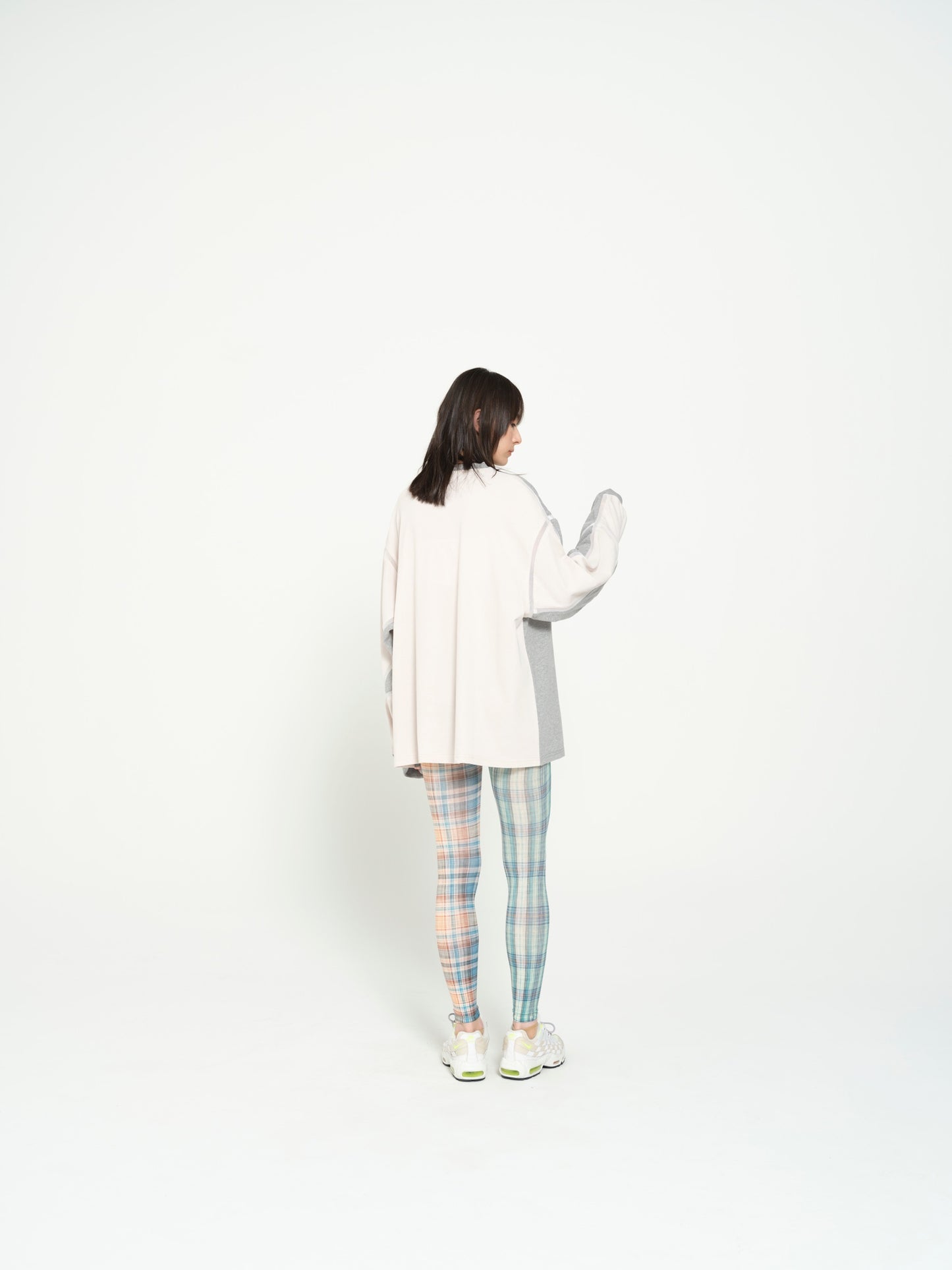 STOF / COMPLEXITY BORDER L/S TEE - GREY
