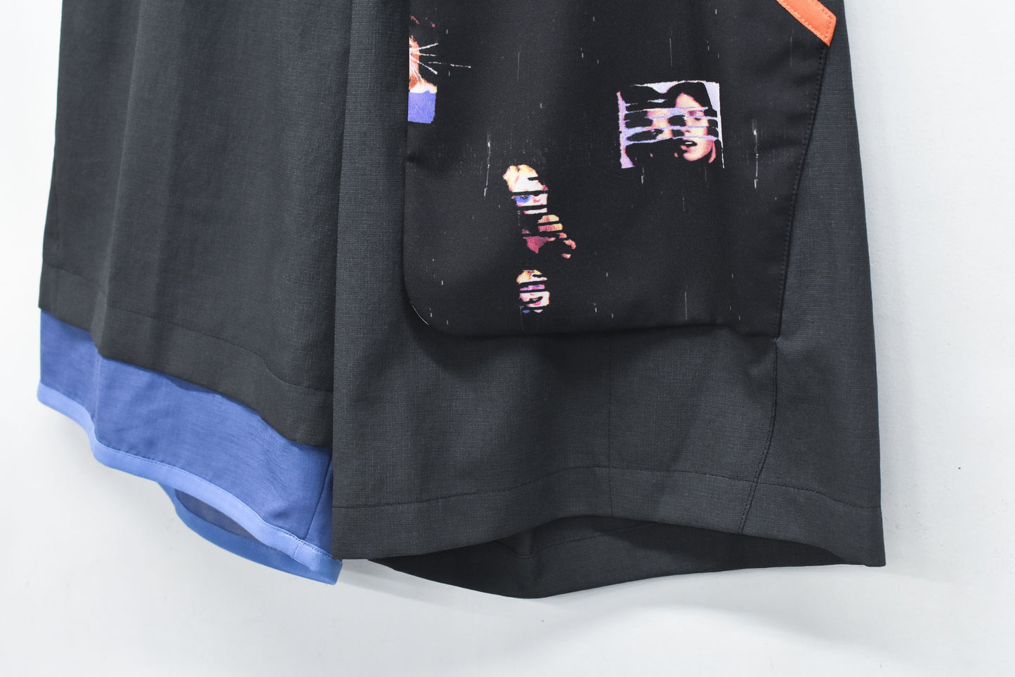 STOF / MELTING MIX SHORT PANTS - BLACK