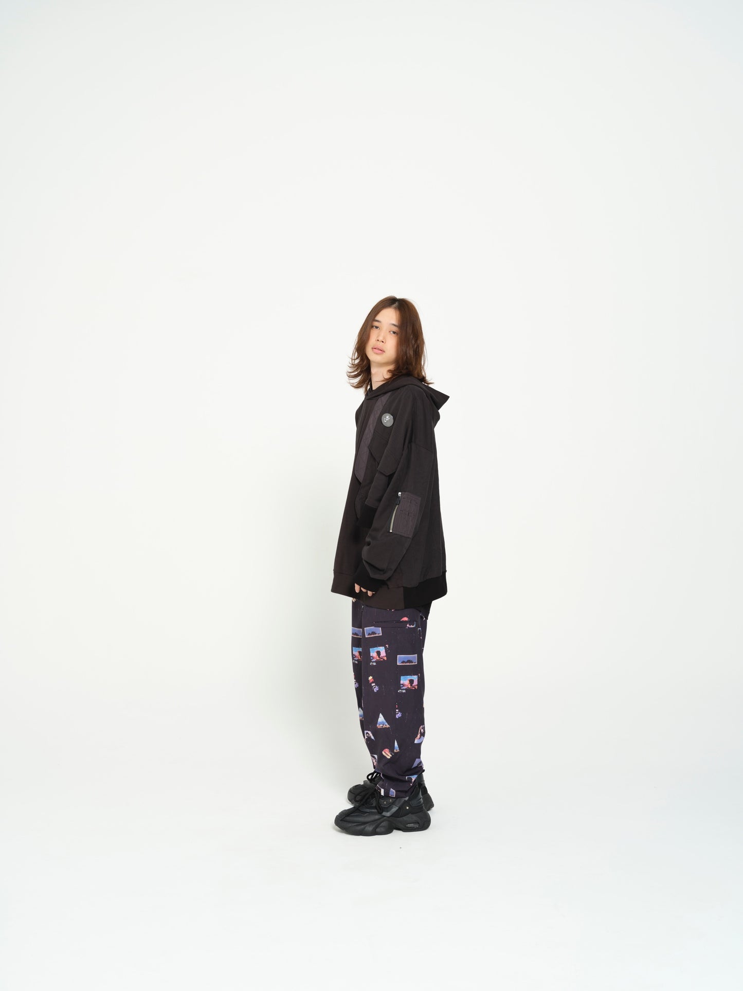 STOF / FUSION HOODIE - BLACK