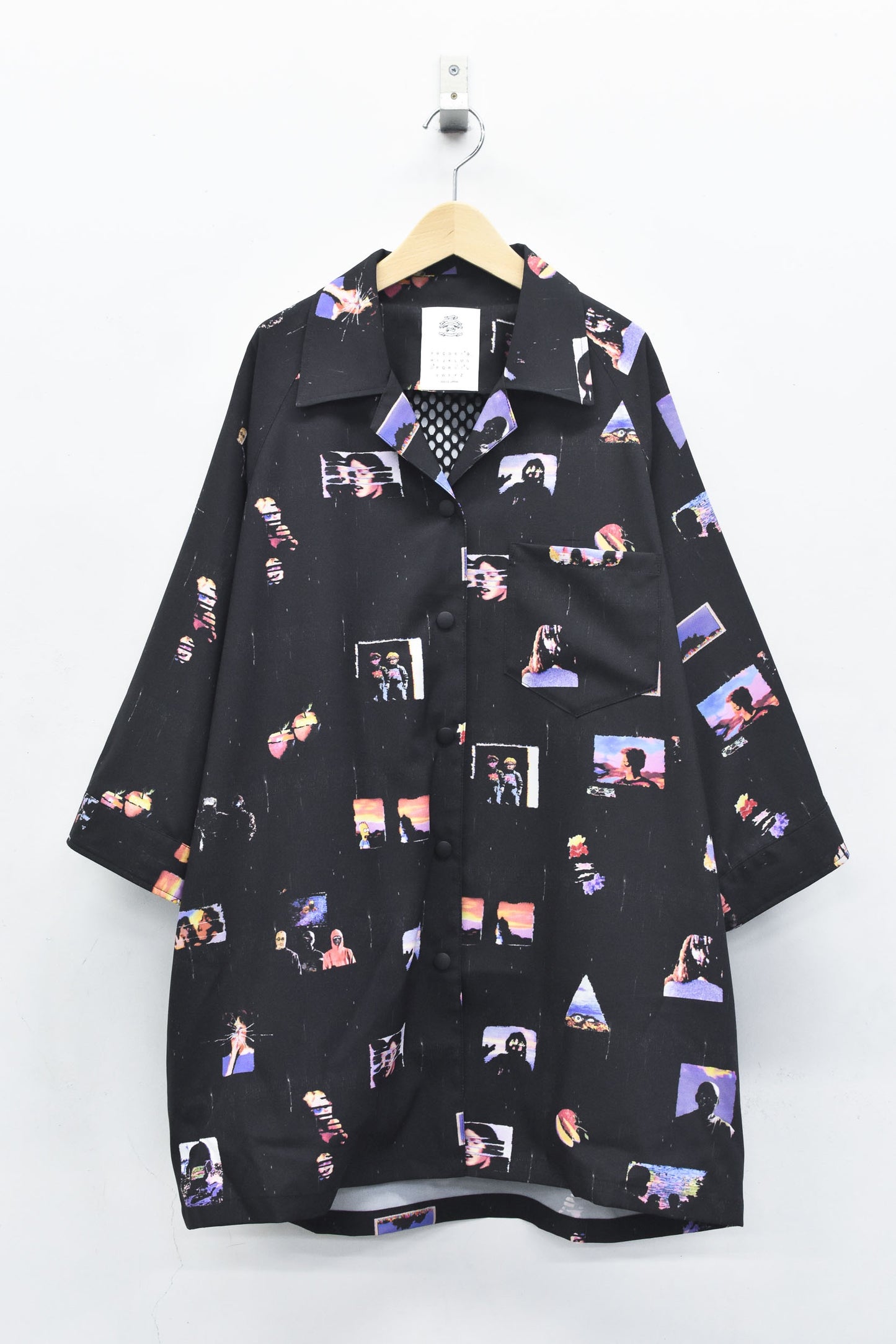 STOF / PEDESTRIAN OVERSIZED SHIRT - BLACK