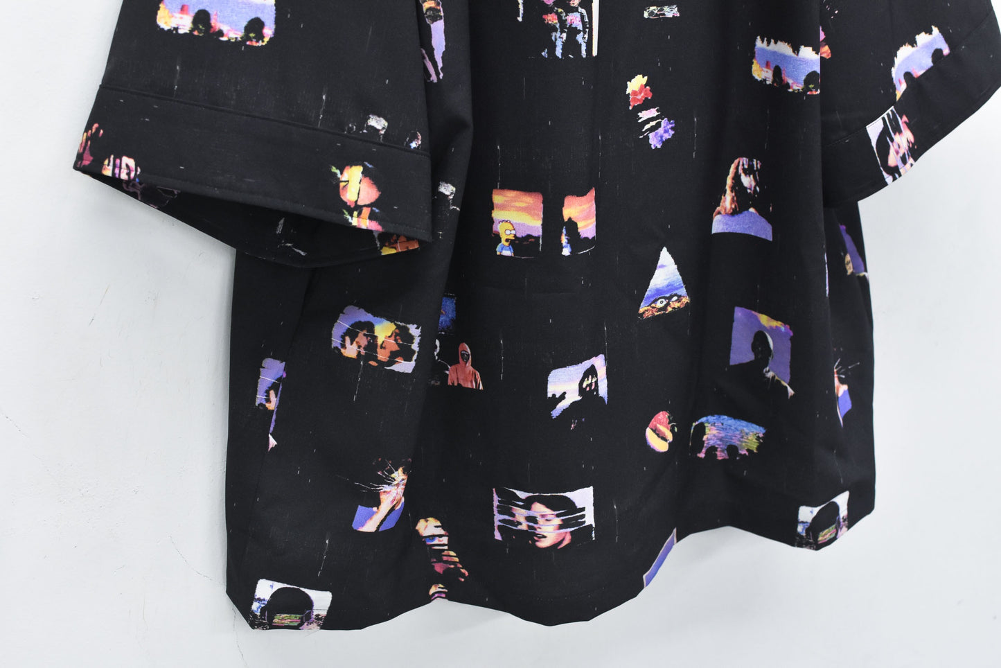 STOF / PEDESTRIAN OVERSIZED SHIRT - BLACK
