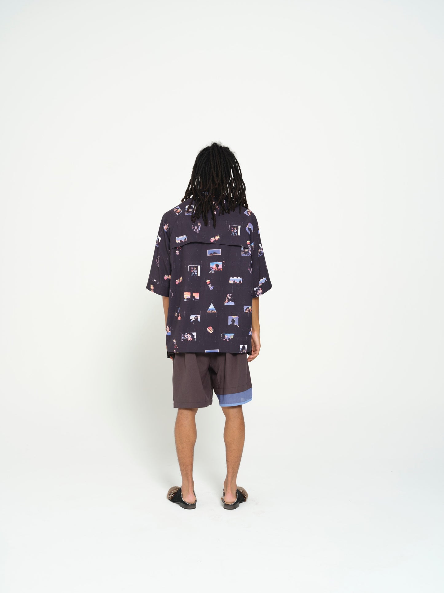 STOF / PEDESTRIAN OVERSIZED SHIRT - BLACK