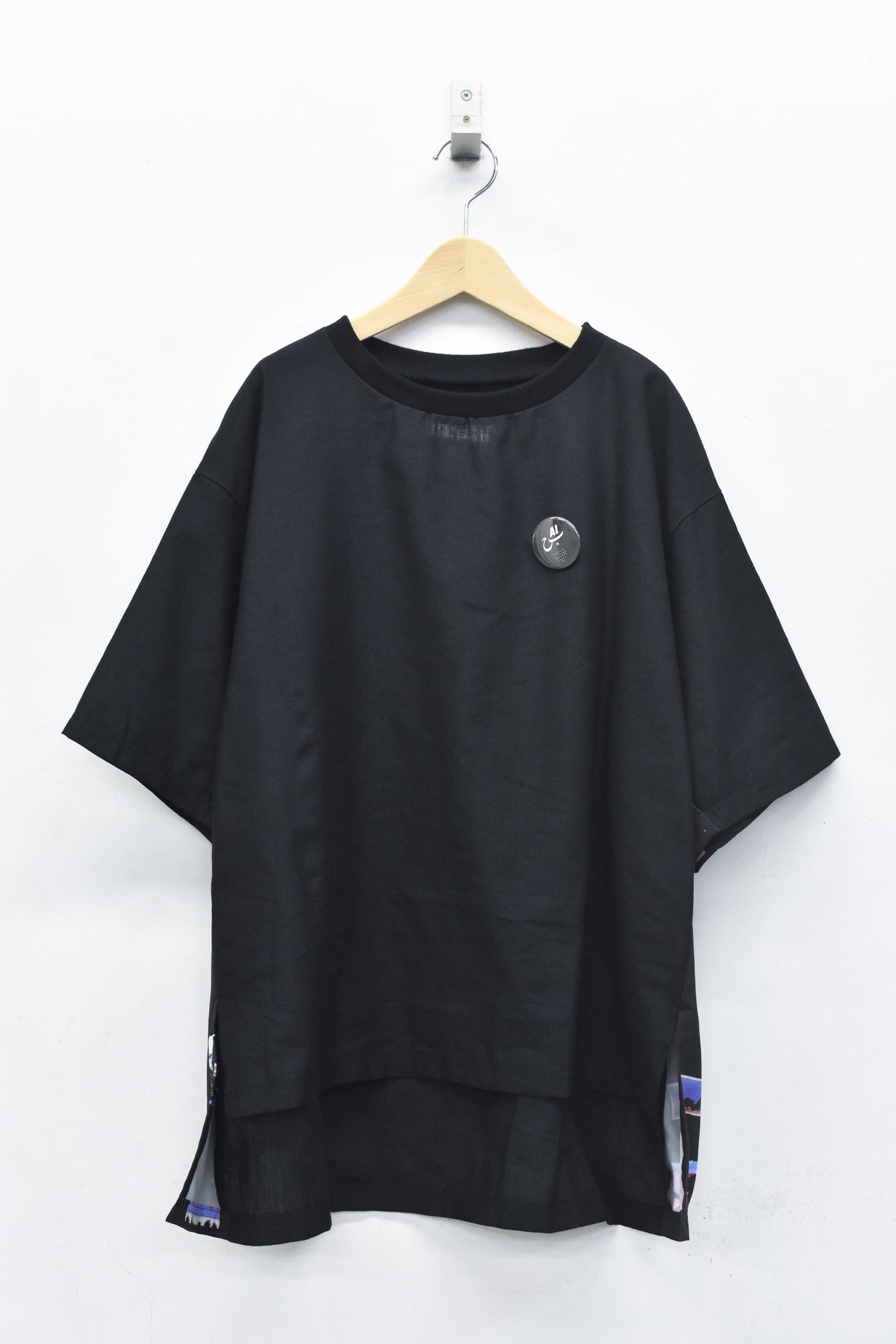 STOF / PEDESTRIAN SHIRT TEE - BLACK