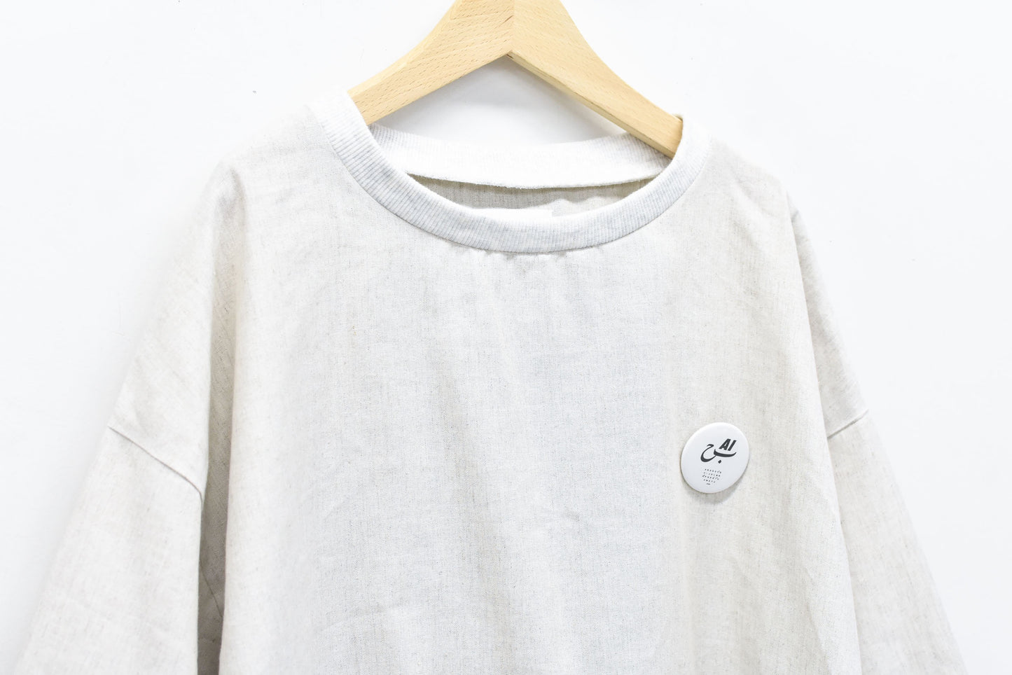STOF / PEDESTRIAN SHIRT TEE - NATURAL