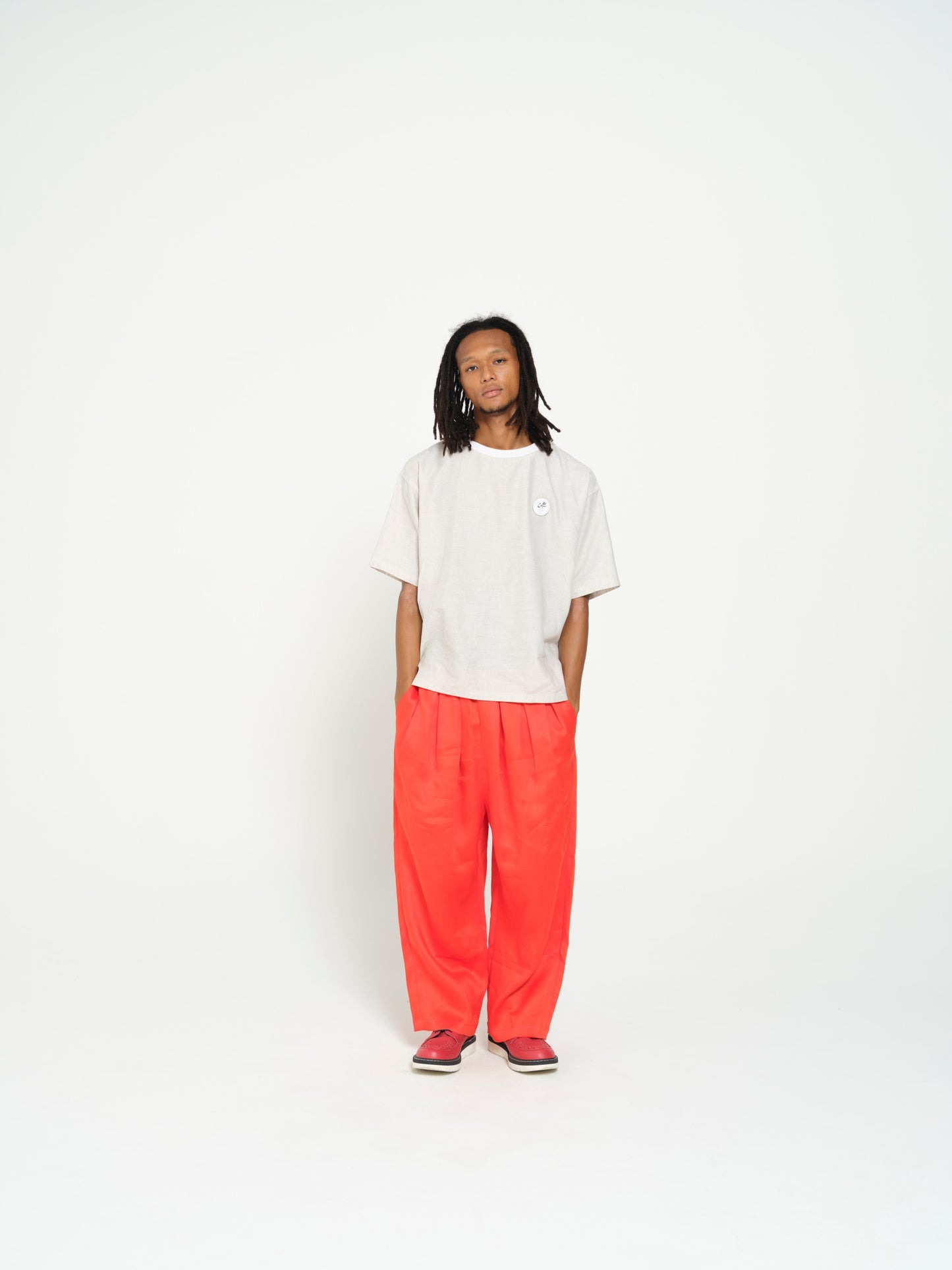 STOF / PEDESTRIAN SHIRT TEE - NATURAL