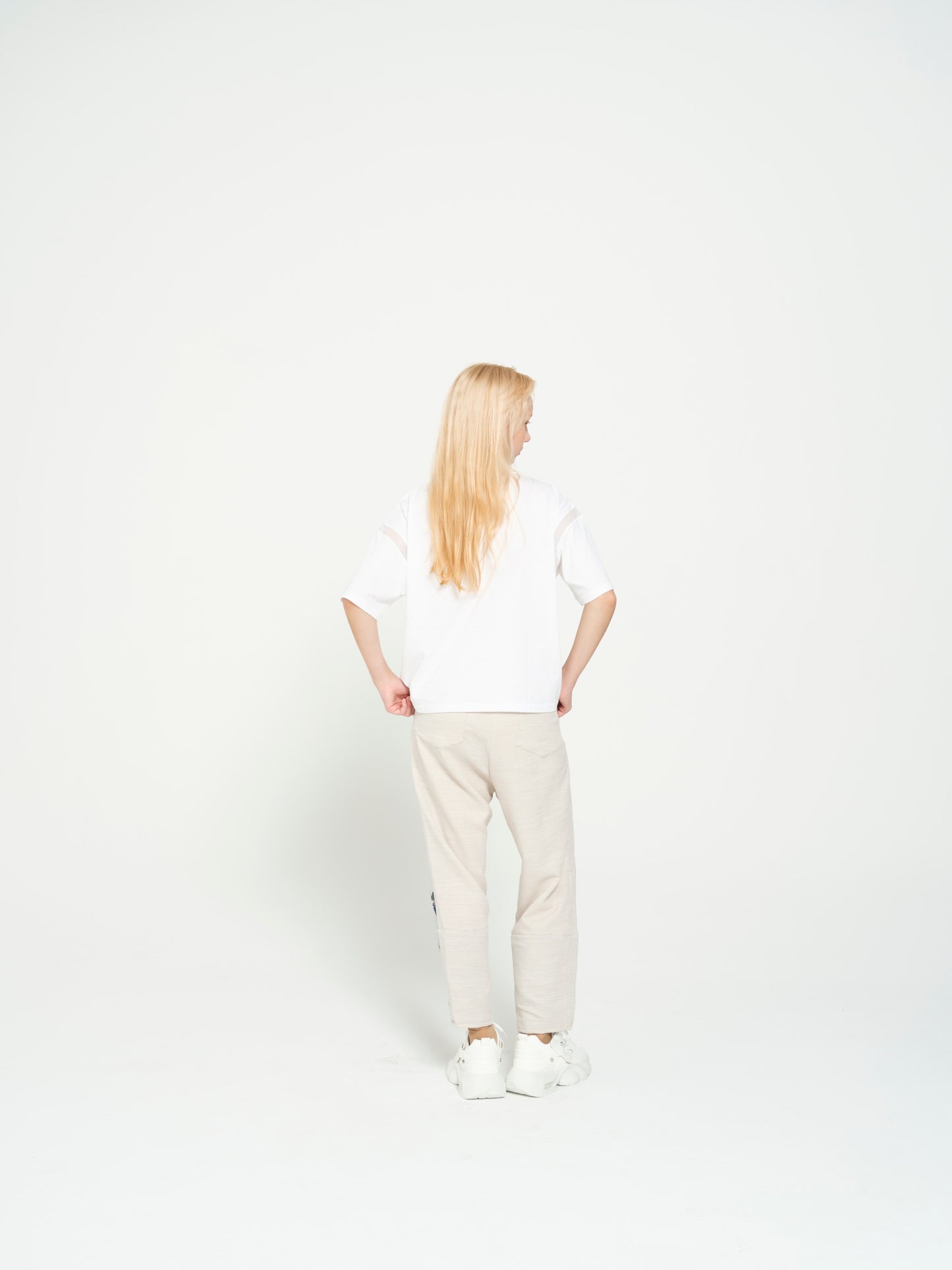 STOF / BORDERLESS JQ PANTS - WHITE