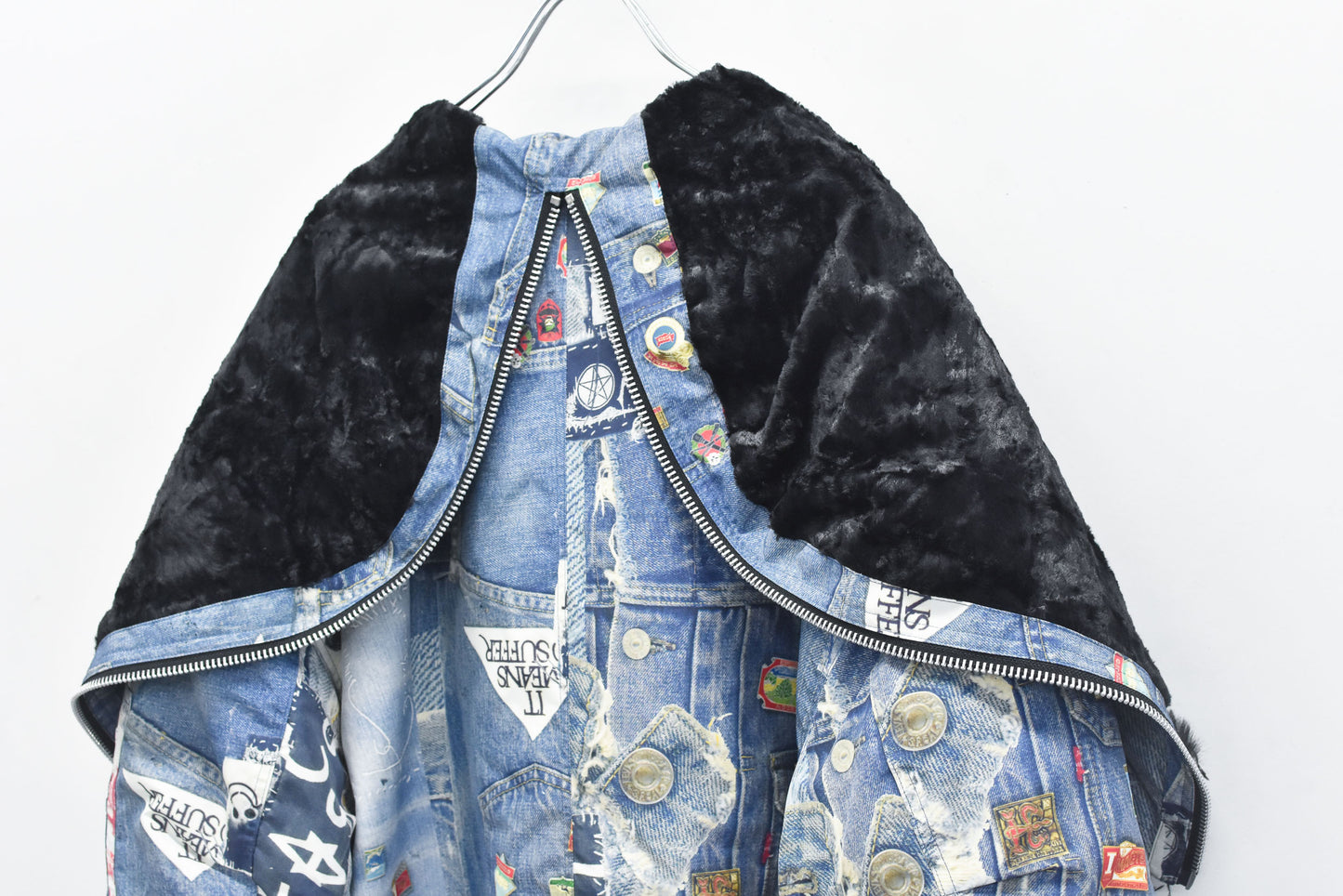 BODYSONG. / ROUND SILHOUETTE TROMPE L'OEIL N2B JUV - BLUE