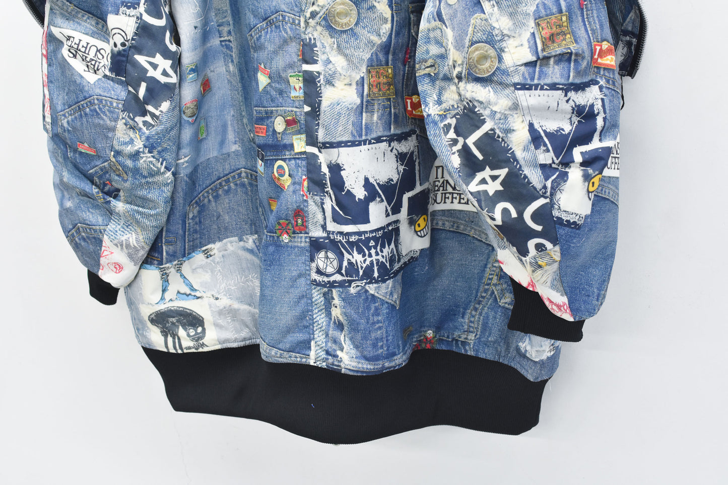 BODYSONG. / ROUND SILHOUETTE TROMPE L'OEIL N2B JUV - BLUE