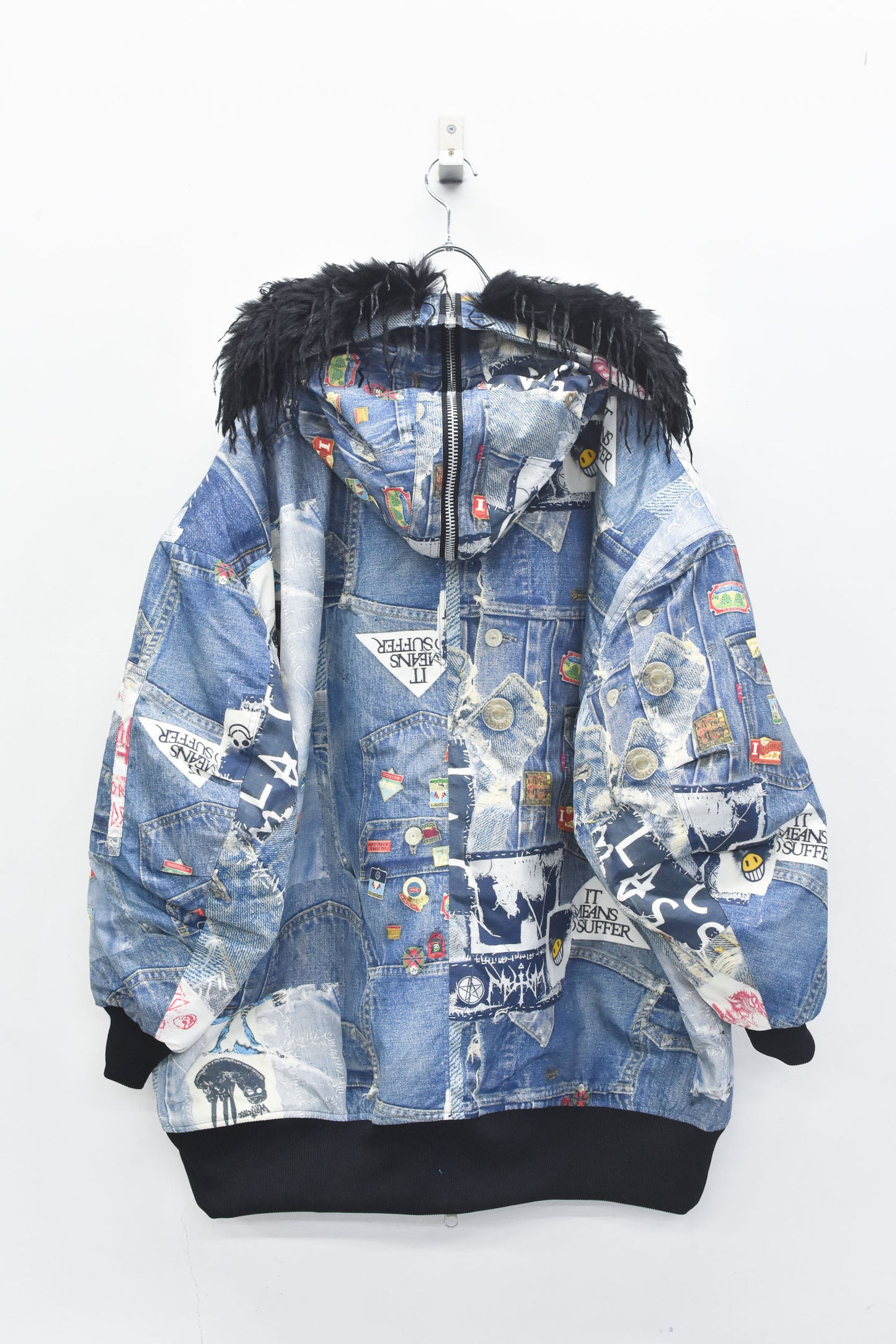 BODYSONG. / ROUND SILHOUETTE TROMPE L'OEIL N2B JUV - BLUE