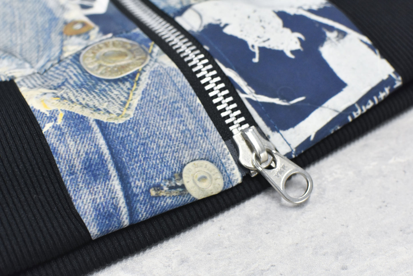 BODYSONG. / ROUND SILHOUETTE TROMPE L'OEIL N2B JUV - BLUE