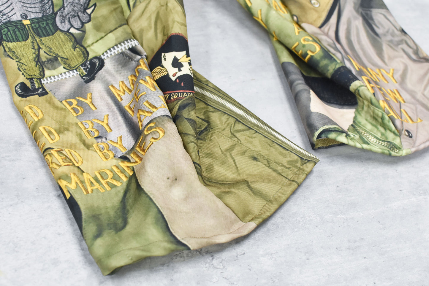 BODYSONG. / 3D CUT TROUSERS TROMPE L'OEIL JUV - KHAKI