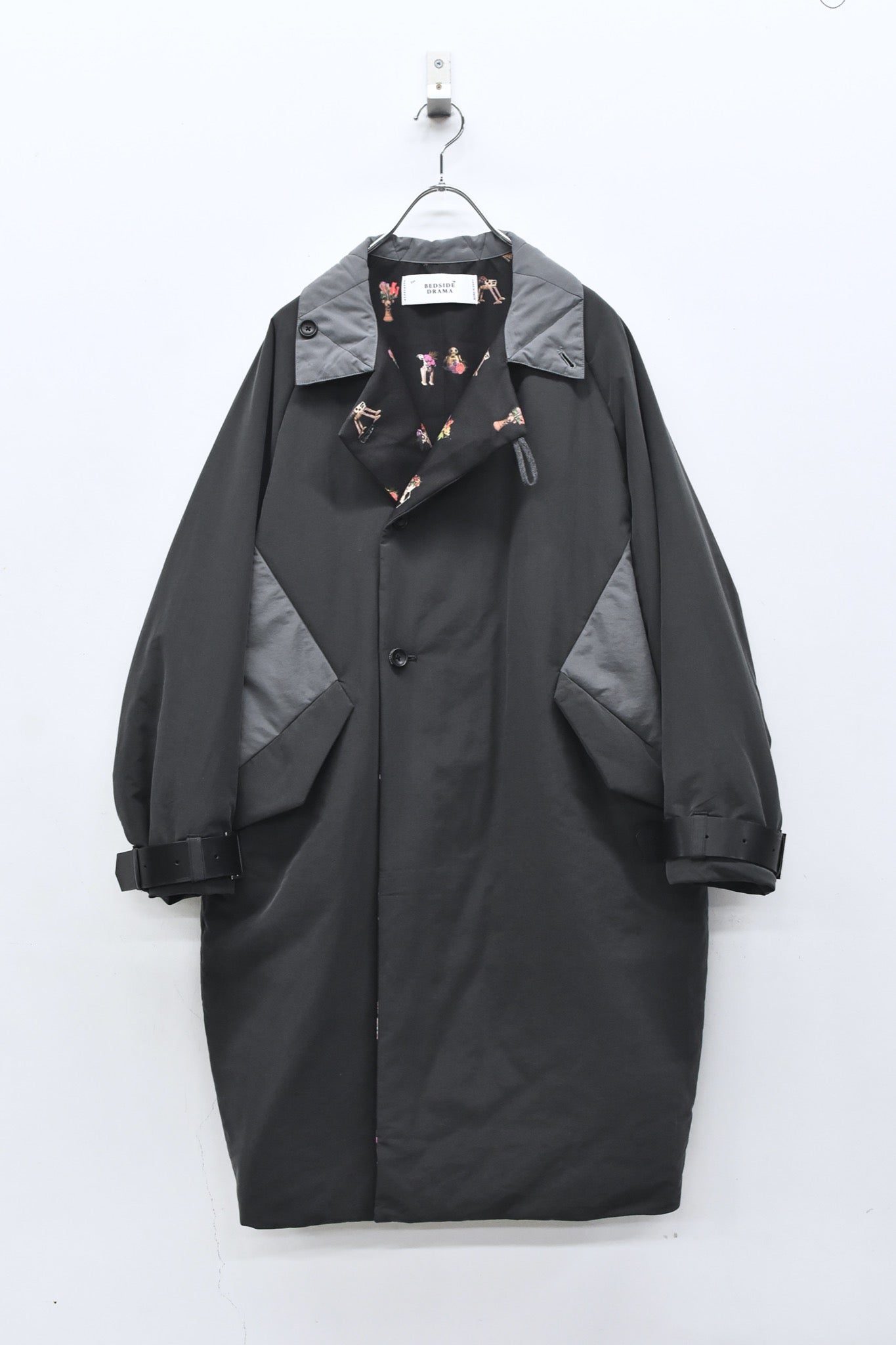 BEDSIDEDRAMA / 先行予約 Star Relic Reversible Coat - BLACK