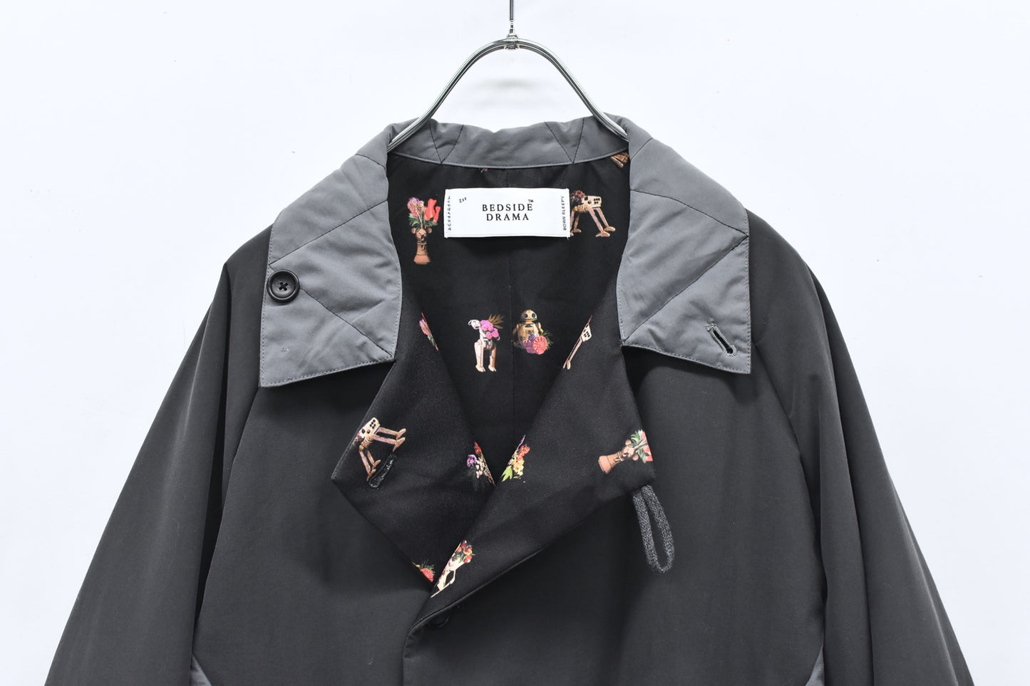 BEDSIDEDRAMA / 先行予約 Star Relic Reversible Coat - BLACK