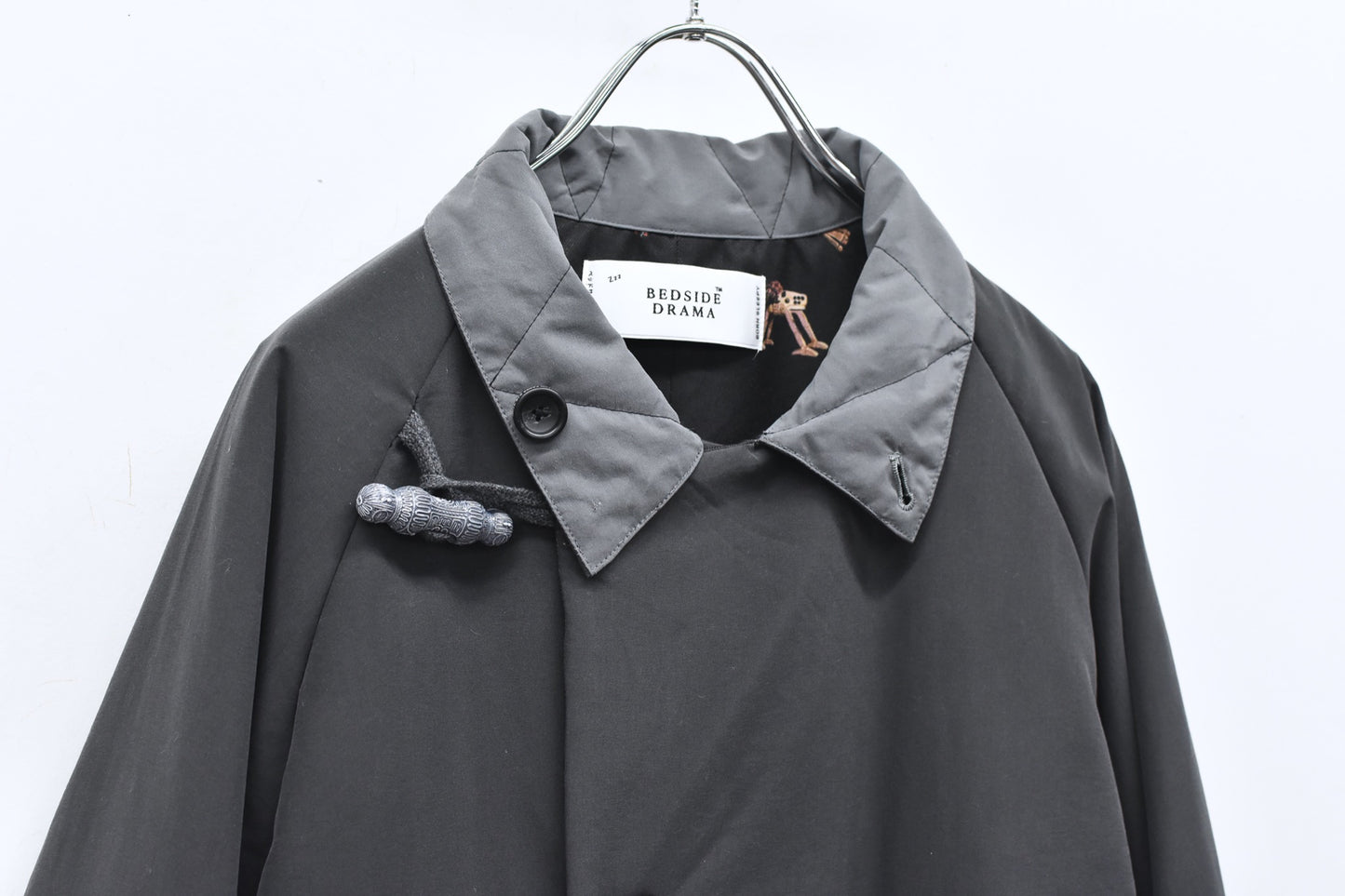 BEDSIDEDRAMA / 先行予約 Star Relic Reversible Coat - BLACK