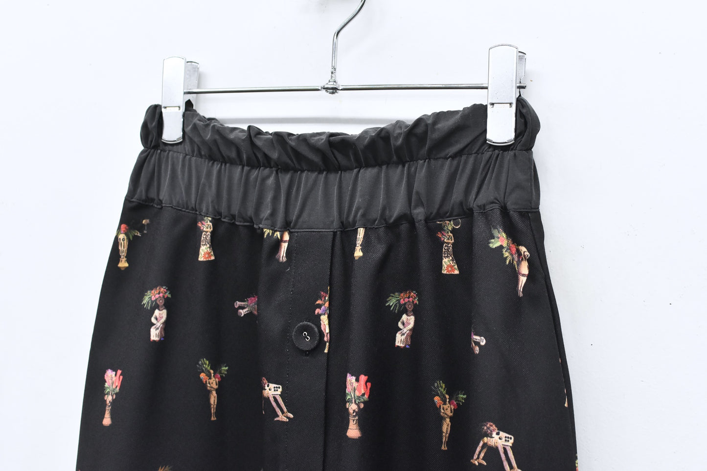 BEDSIDEDRAMA / 先行予約 Star Relic Shirts Skirt - BLACK