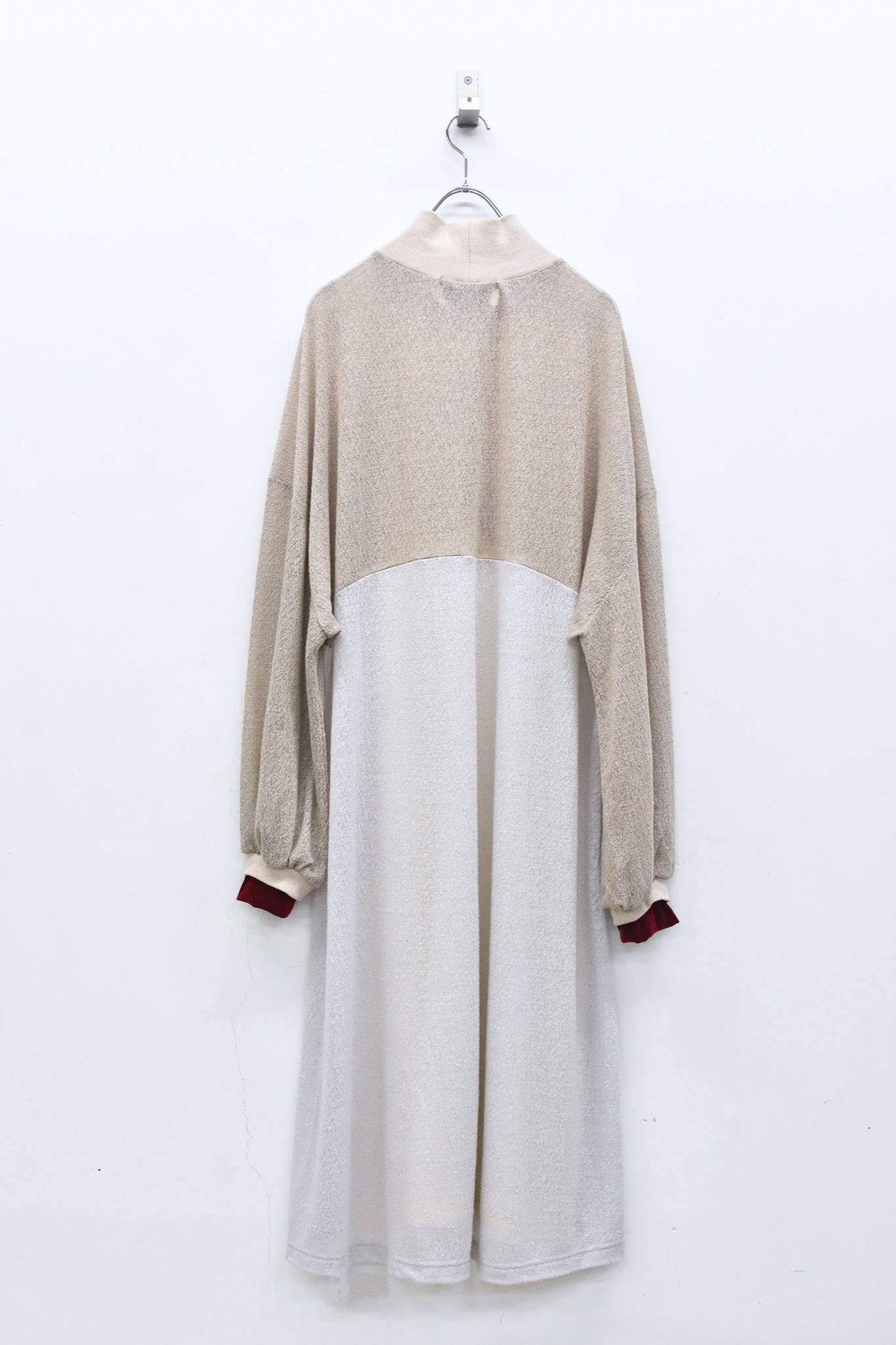 BEDSIDEDRAMA / 先行予約 Color Mix Dress Tee - BEIGE