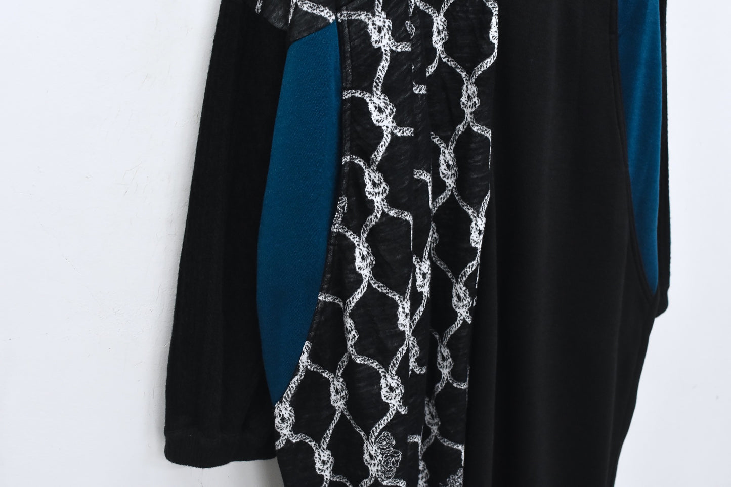 BEDSIDEDRAMA / 先行予約 Origin Jacquard Mix Gawn - BLACK