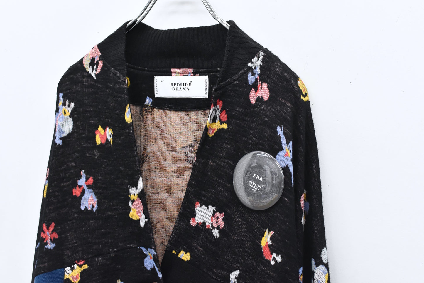 BEDSIDEDRAMA / 先行予約 Origin Jacquard Mix Gawn - MELT BLACK