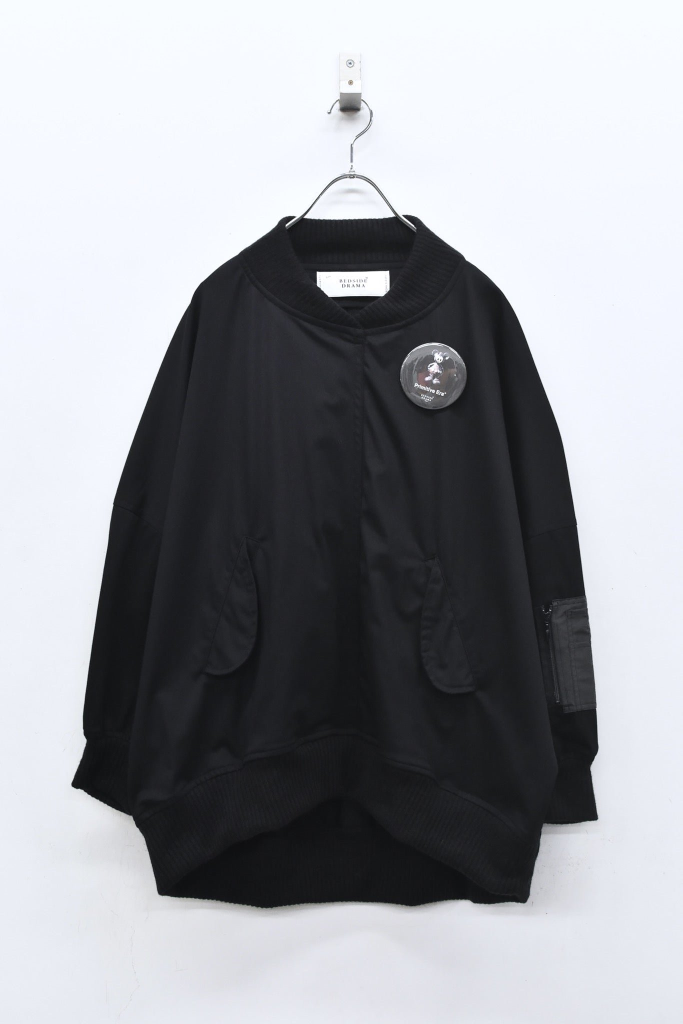 BEDSIDEDRAMA / 先行予約 MA-1 Pullover - BLACK