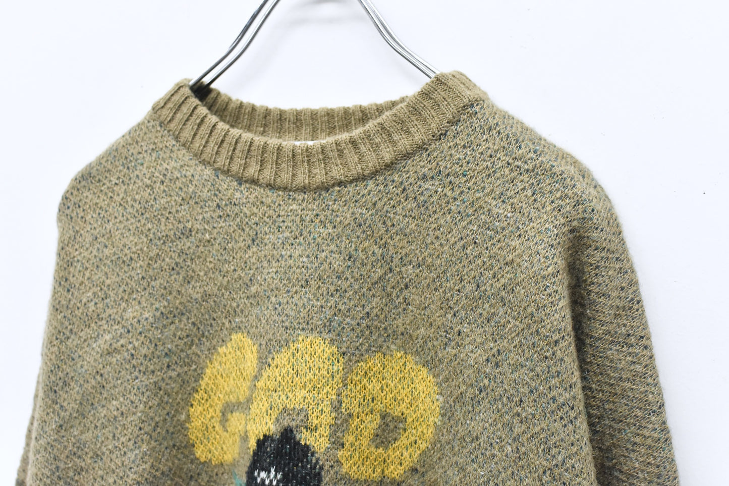 BEDSIDEDRAMA / 先行予約 GOD Only Knows Knit Sweater - MOSS
