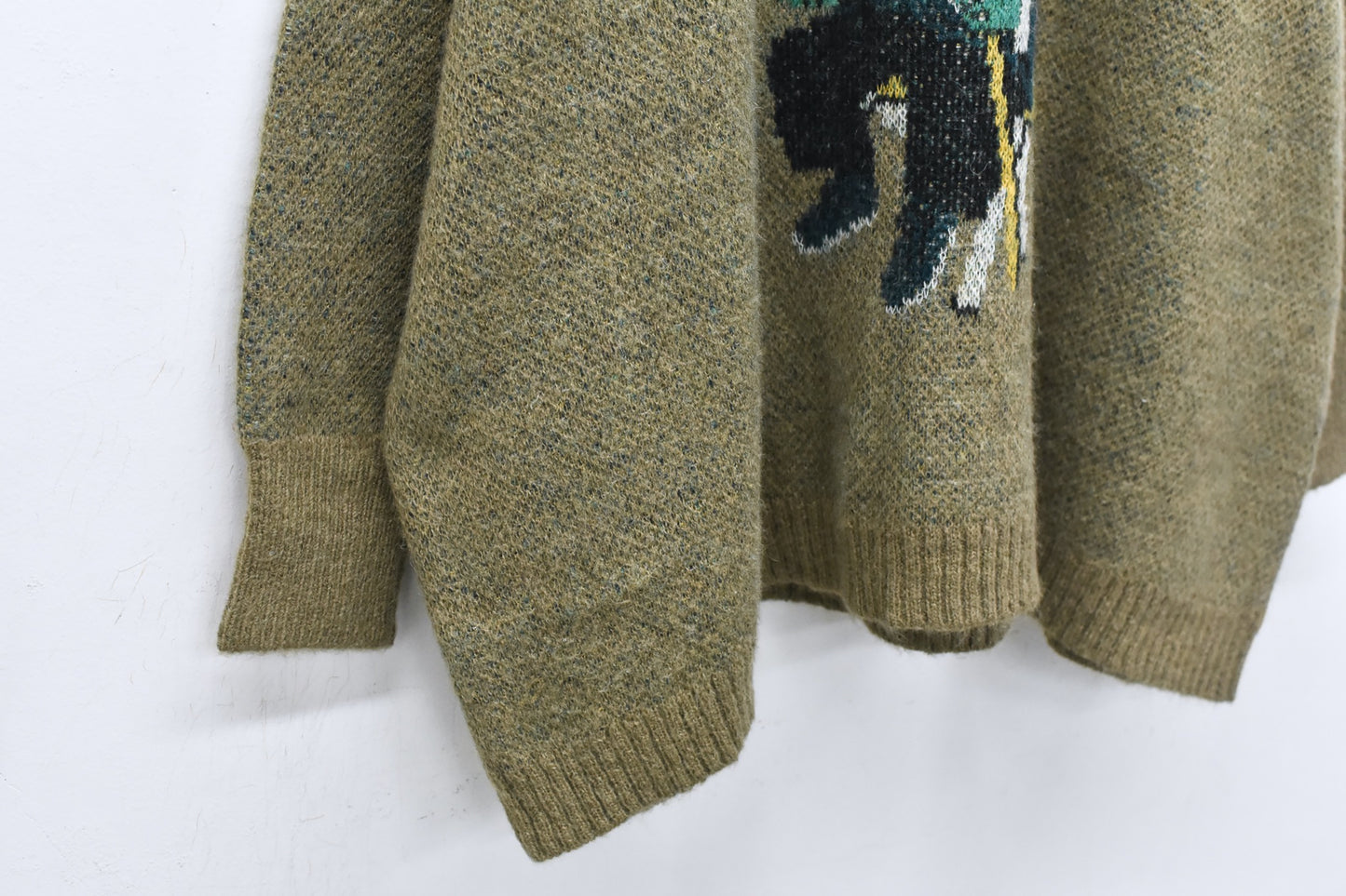 BEDSIDEDRAMA / 先行予約 GOD Only Knows Knit Sweater - MOSS