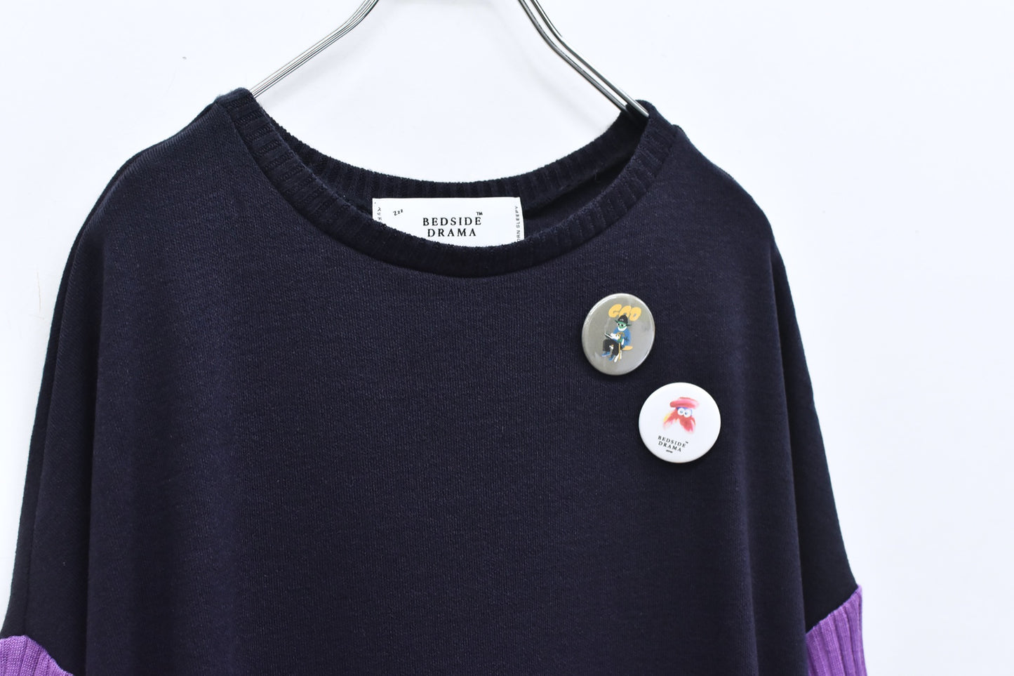 BEDSIDEDRAMA / 先行予約 Drift Sleeve Dress - NAVY