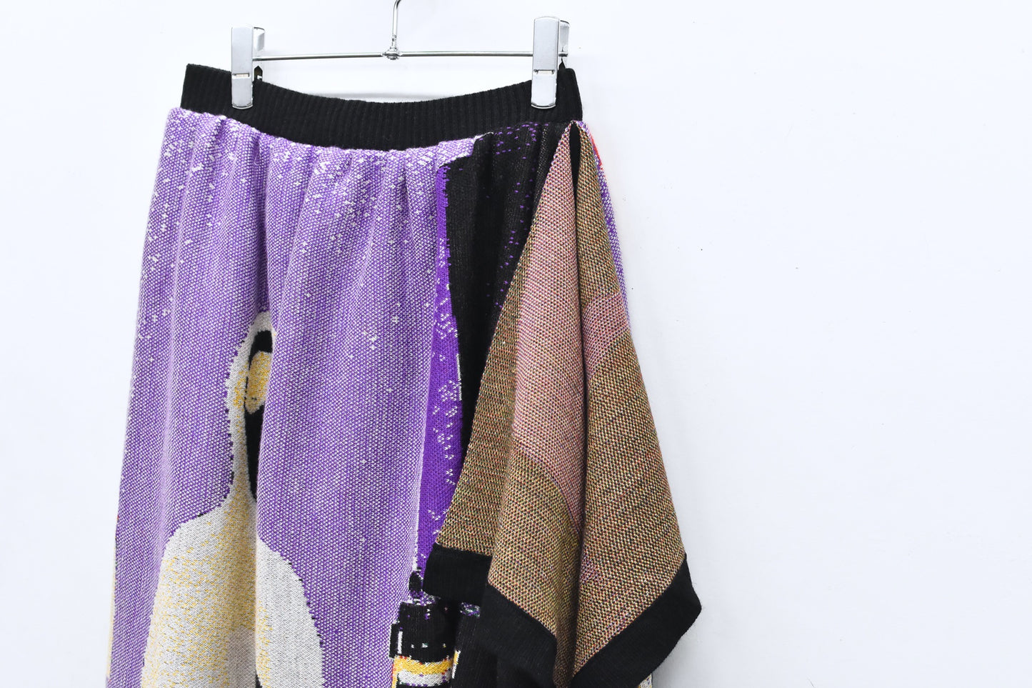 BEDSIDEDRAMA / 先行予約 Old Era Stole Skirt - BLACK