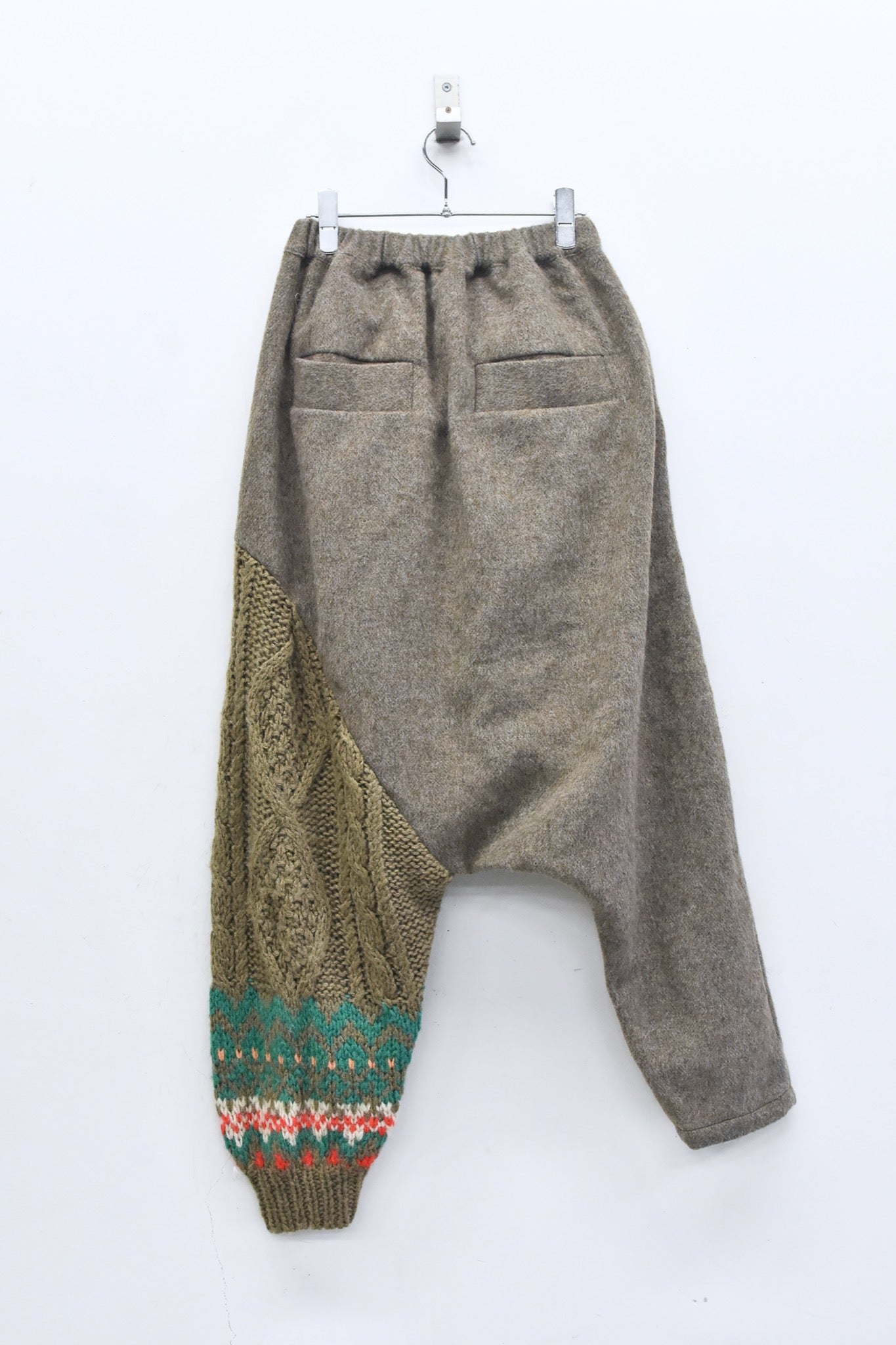 BEDSIDEDRAMA / 先行予約 OOPARTS Mix Relax Pants - BEIGE