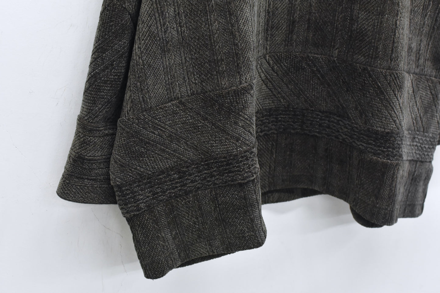BEDSIDEDRAMA / 先行予約 Pattern Switch Pullover - CHARCOAL