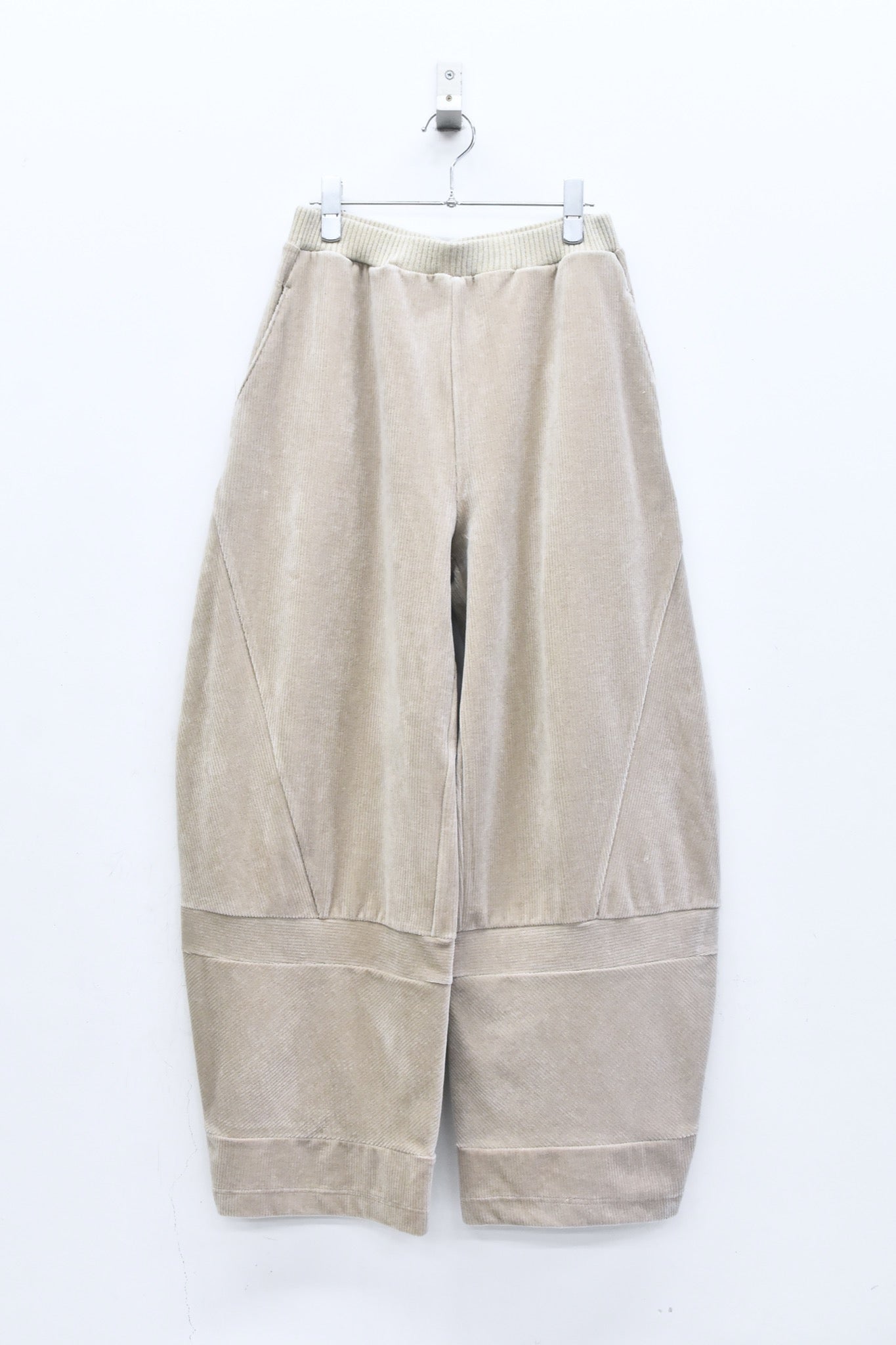 BEDSIDEDRAMA / 先行予約 Pattern Switch Cozy Pants - BEIGE