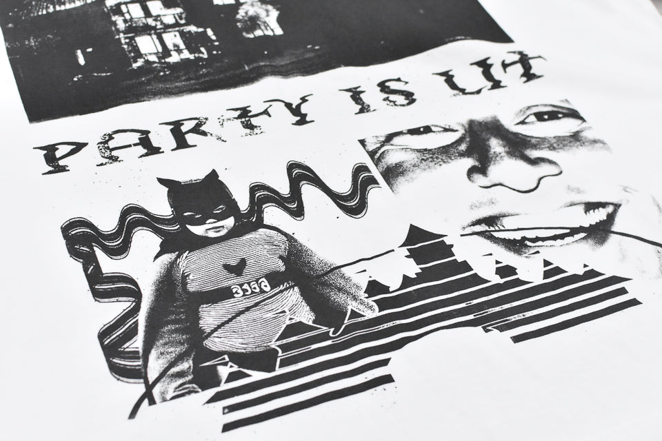FUMEI / PARTY IS LIT L/S T-SHIRT